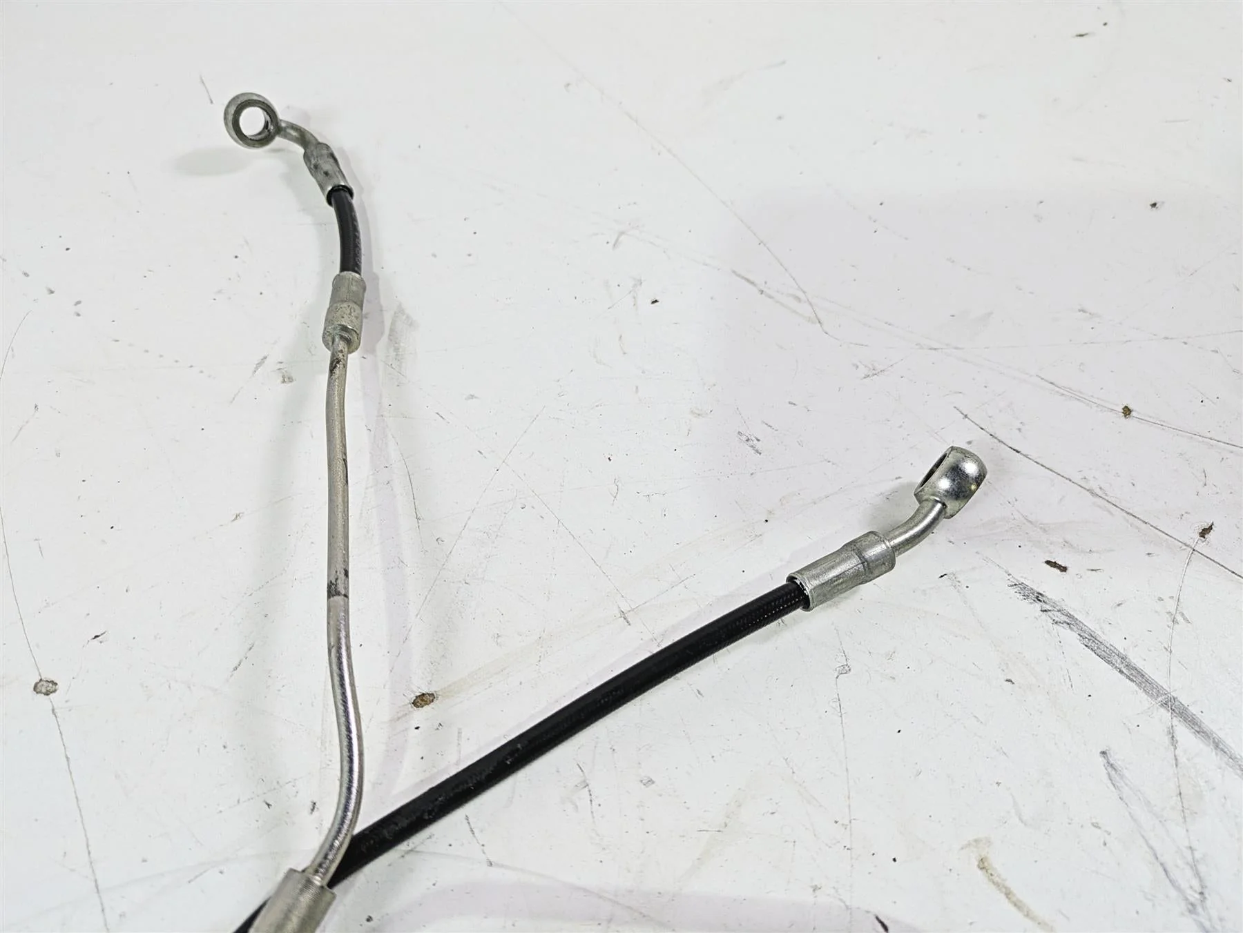 2015 Ducati Panigale 1299 S Rear Abs Brake Line Hose Set 61940671A - Image 9