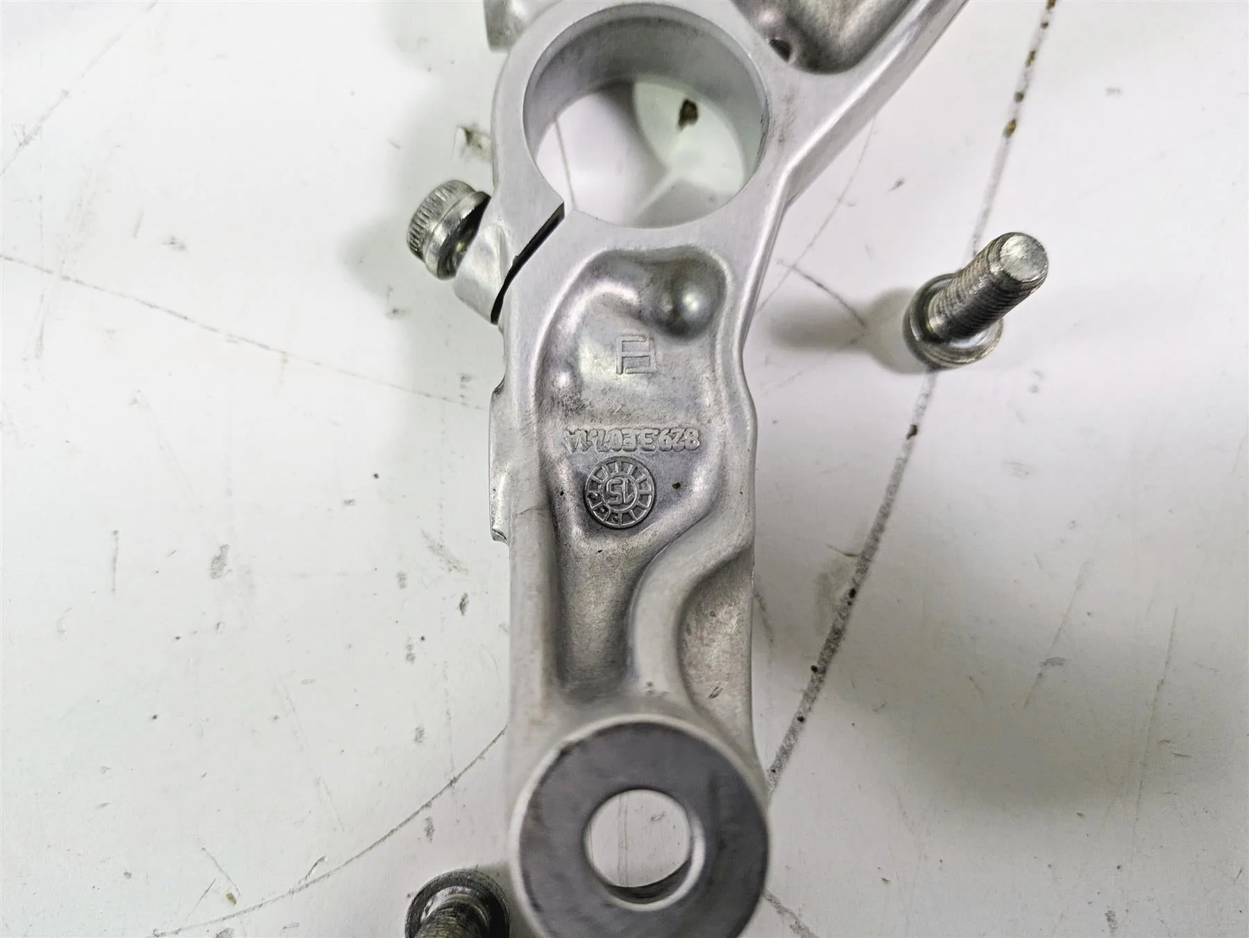 2015 Ducati Panigale 1299 S Right Footpeg Frame Mount Brake Pedal 82414621AA - Image 11