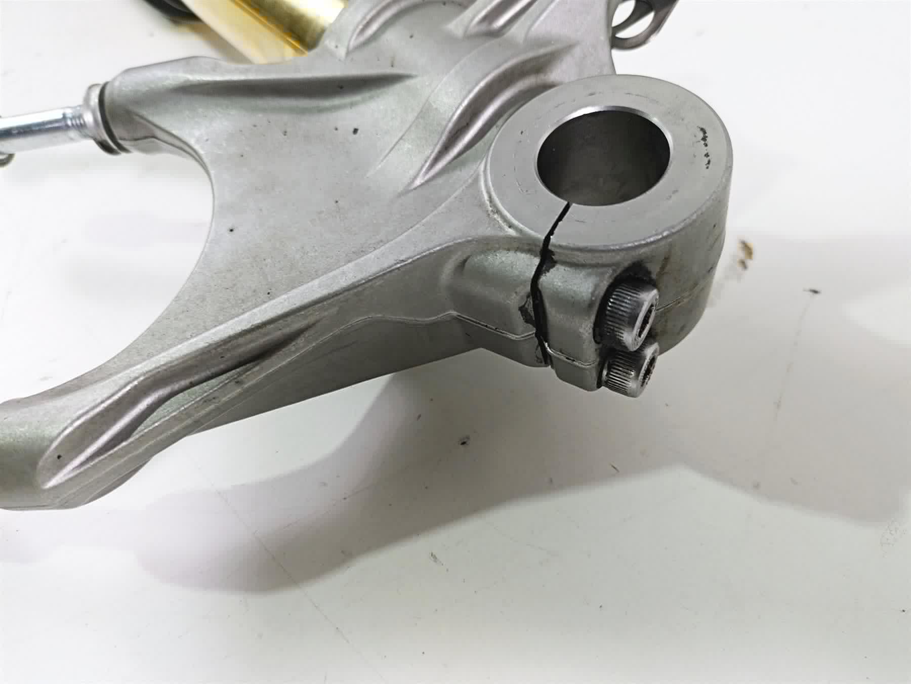 2015 Ducati Panigale 1299 S Straight Ohlins Front Forks 34420711A 34520711A - Image 6