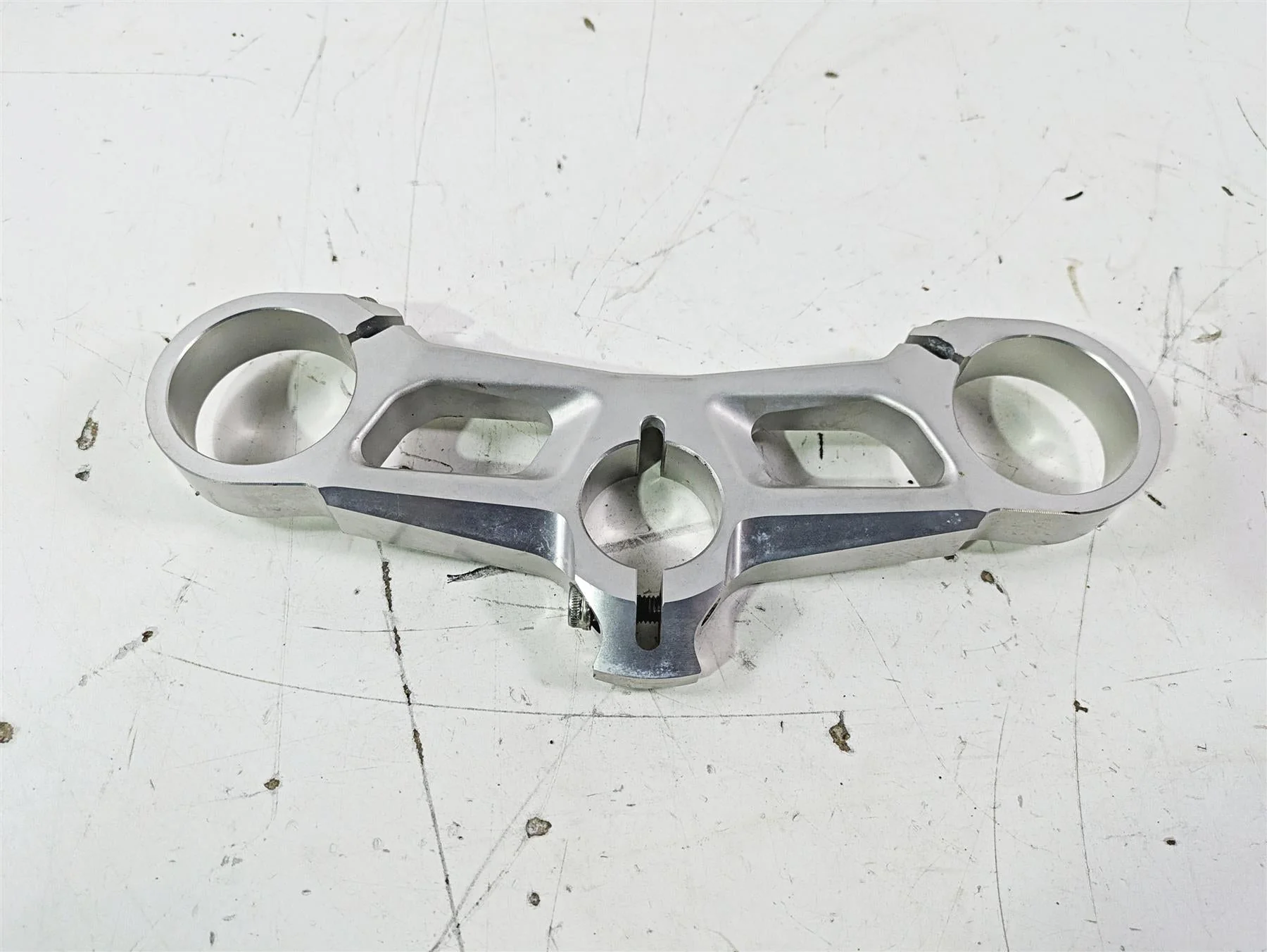 2015 Ducati Panigale 1299 S Upper Triple Tree Steering Clamp 53mm 34111111AA - Image 2