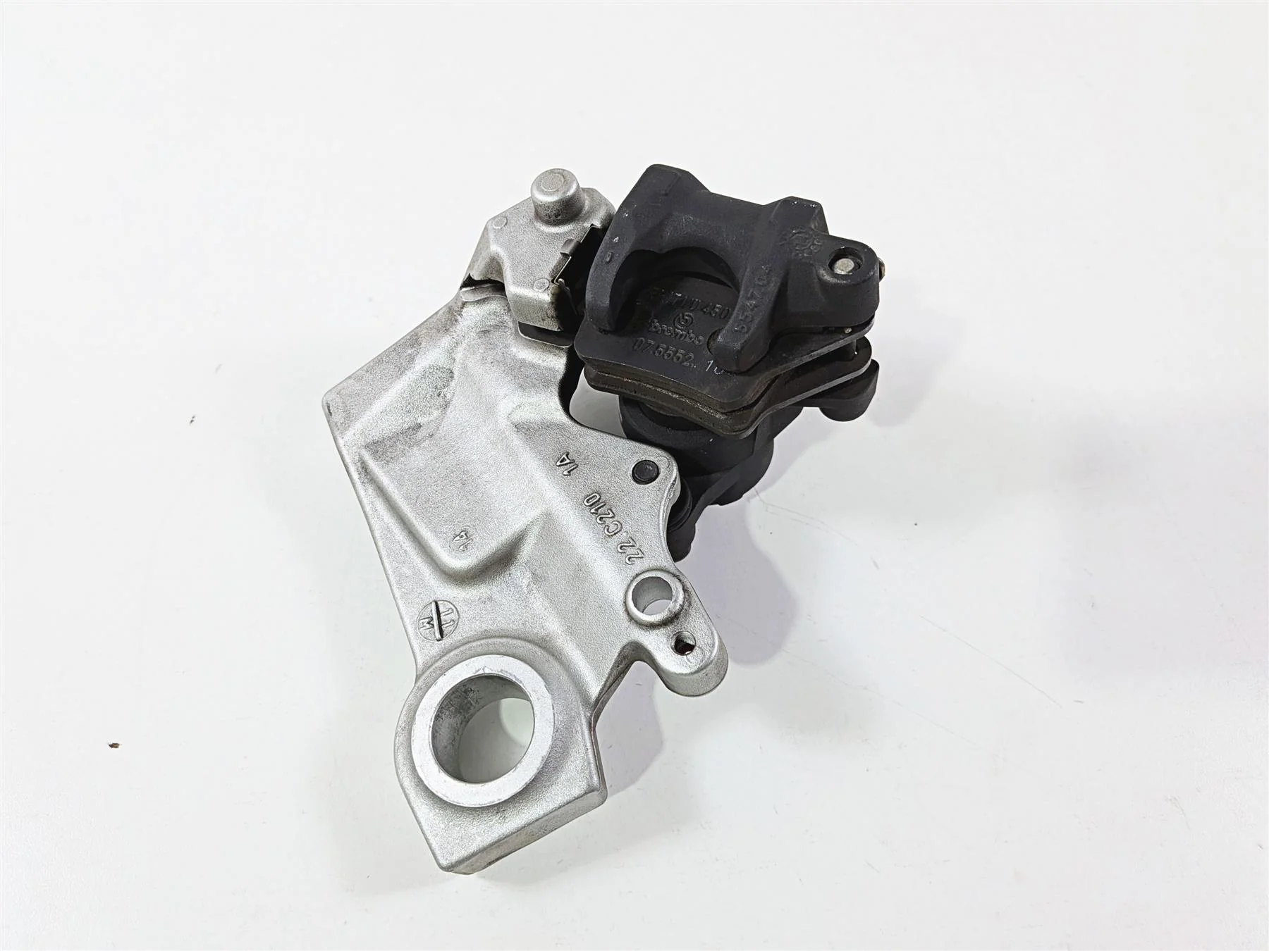 2015 Ducati Scrambler Urban Enduro Brembo Rear Brake Caliper & Bracket 61140442A - Image 6