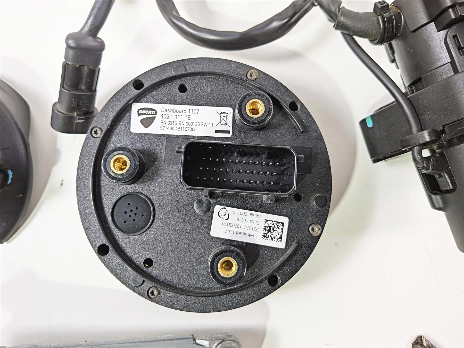 2015 Ducati Scrambler Urban Enduro Cdi Ecu Ignition Switch Speedo Set 40611111E - Image 11