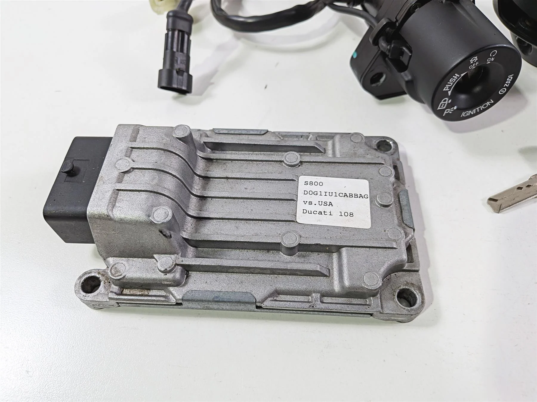2015 Ducati Scrambler Urban Enduro Cdi Ecu Ignition Switch Speedo Set 40611111E - Image 6