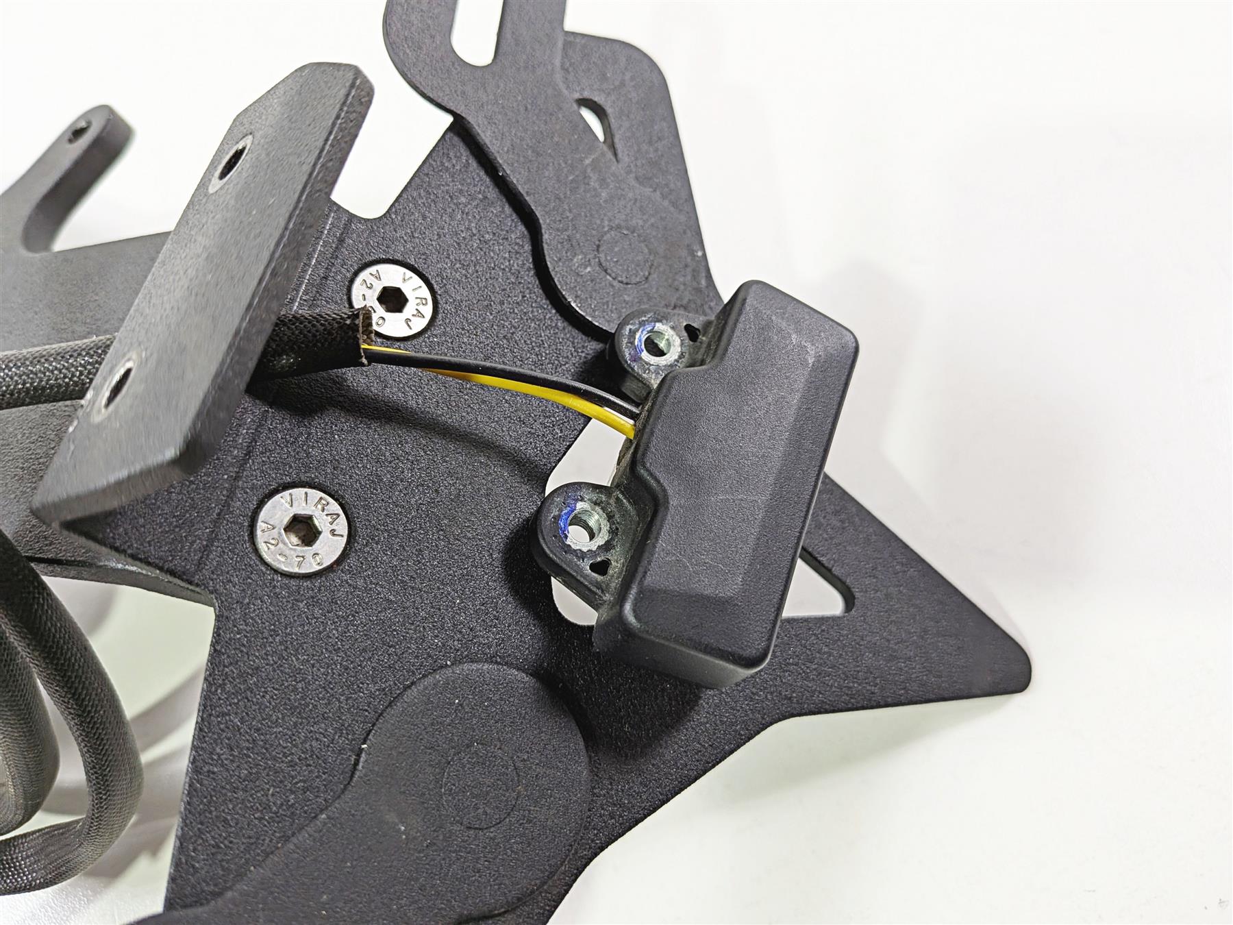 2015 Ducati Scrambler Urban Enduro EvoTech Tail Tidy Plate Holder PRN012259-03 - Image 13