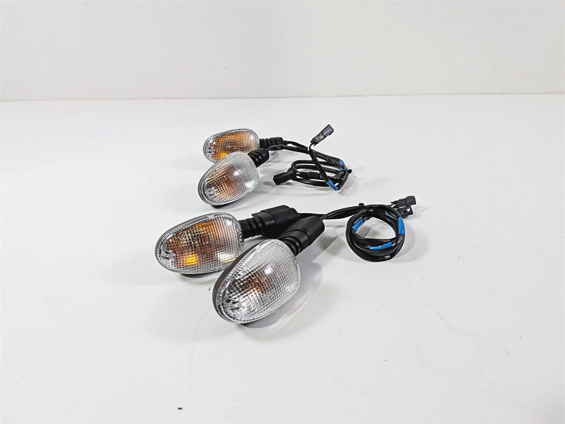 2015 Ducati Scrambler Urban Enduro Front Rear Blinker Turn Signal Set 53040165B - Image 2
