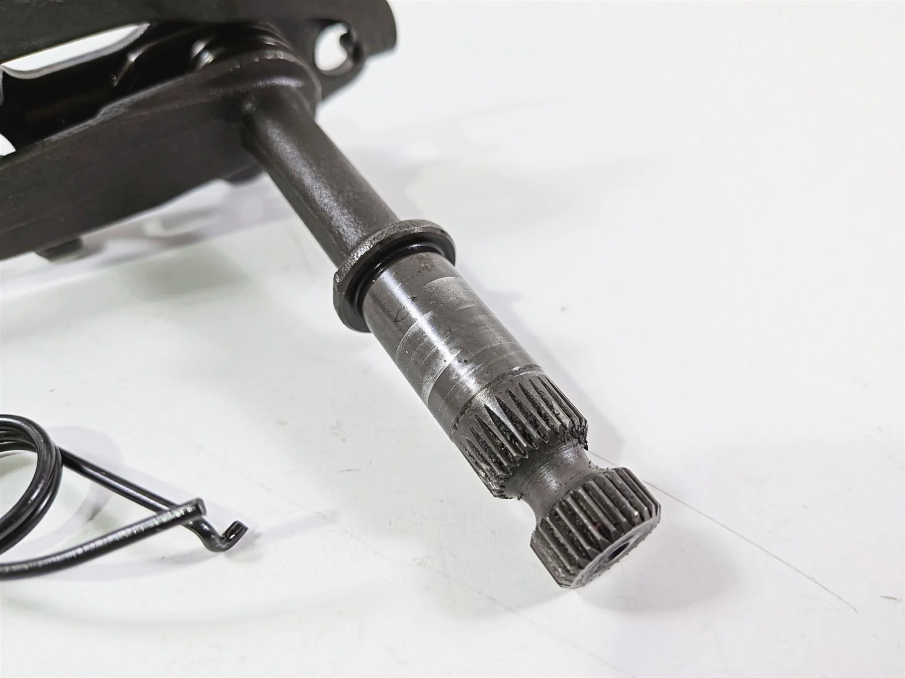 2015 Ducati Scrambler Urban Enduro Gear Selector Shaft & Control Fork 82113331A - Image 4