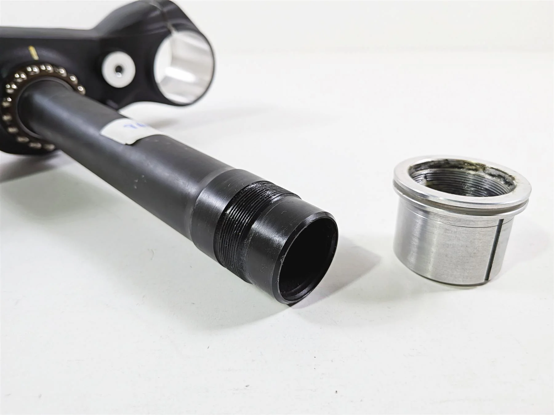 2015 Ducati Scrambler Urban Enduro Lower Triple Tree Steering Clamp 34220891AA - Image 7