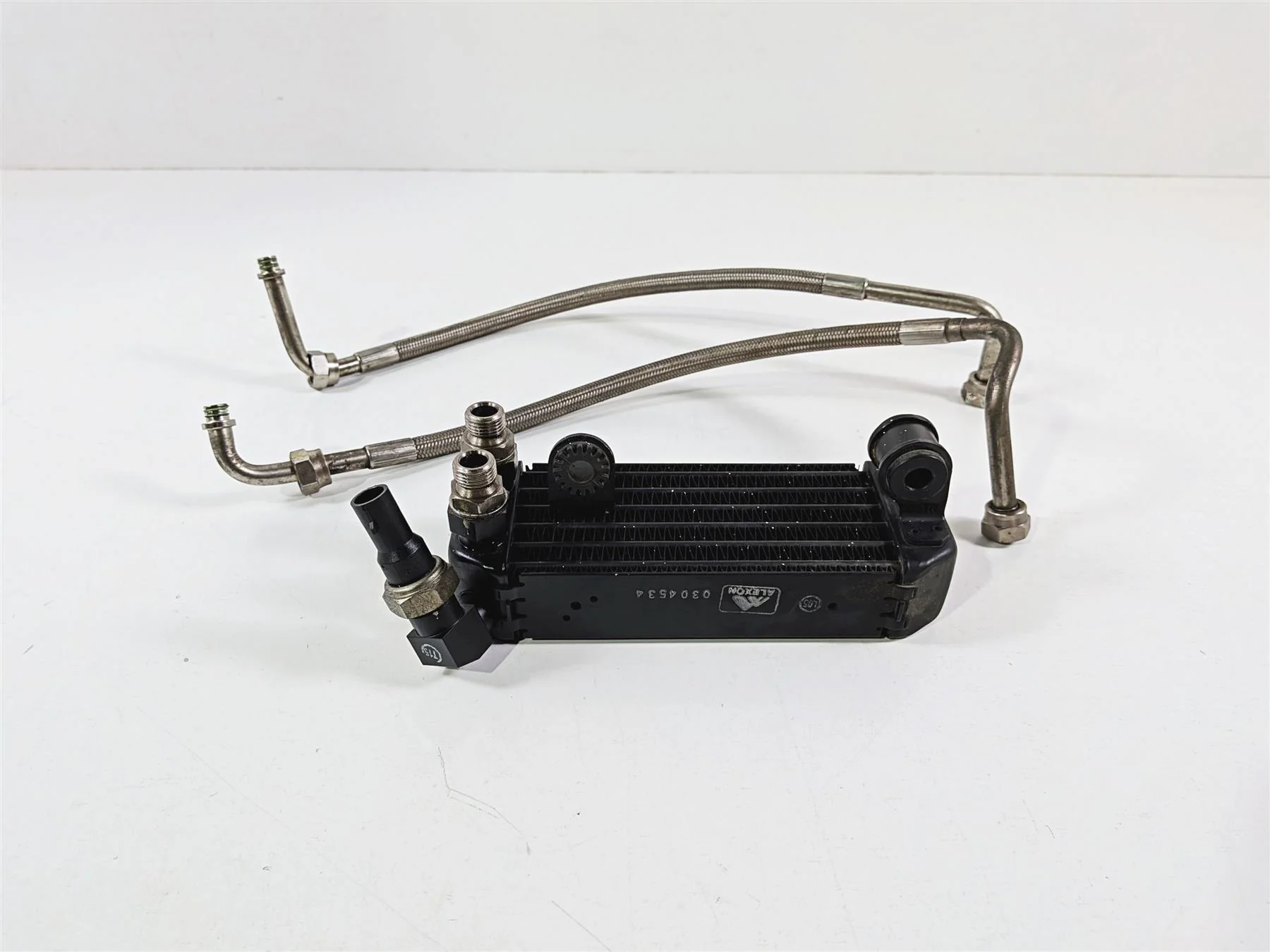 2015 Ducati Scrambler Urban Enduro Oil Cooler Radiator & Lines 54841061C - Image 2
