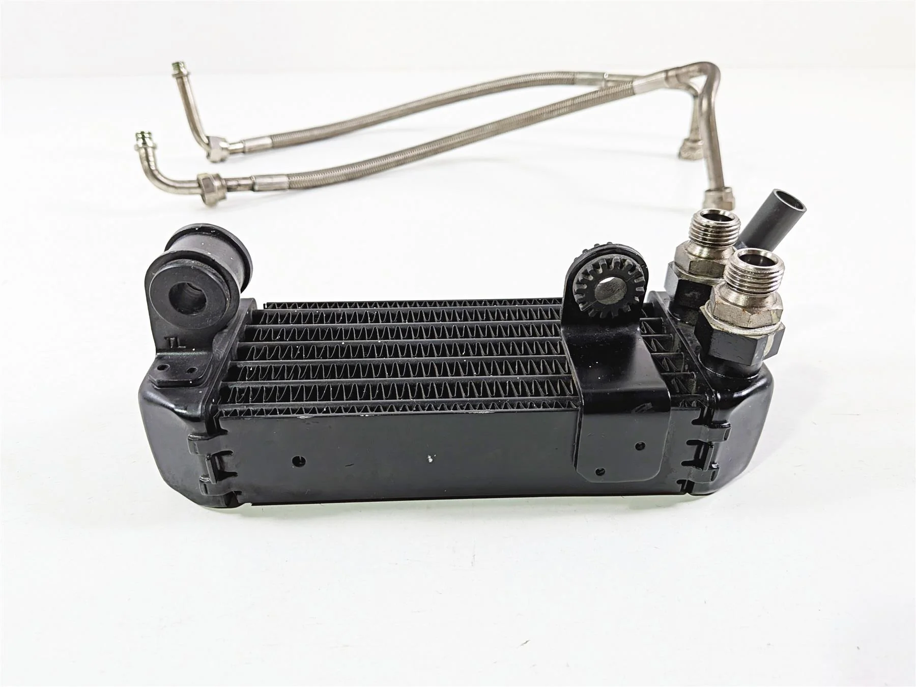 2015 Ducati Scrambler Urban Enduro Oil Cooler Radiator & Lines 54841061C - Image 4