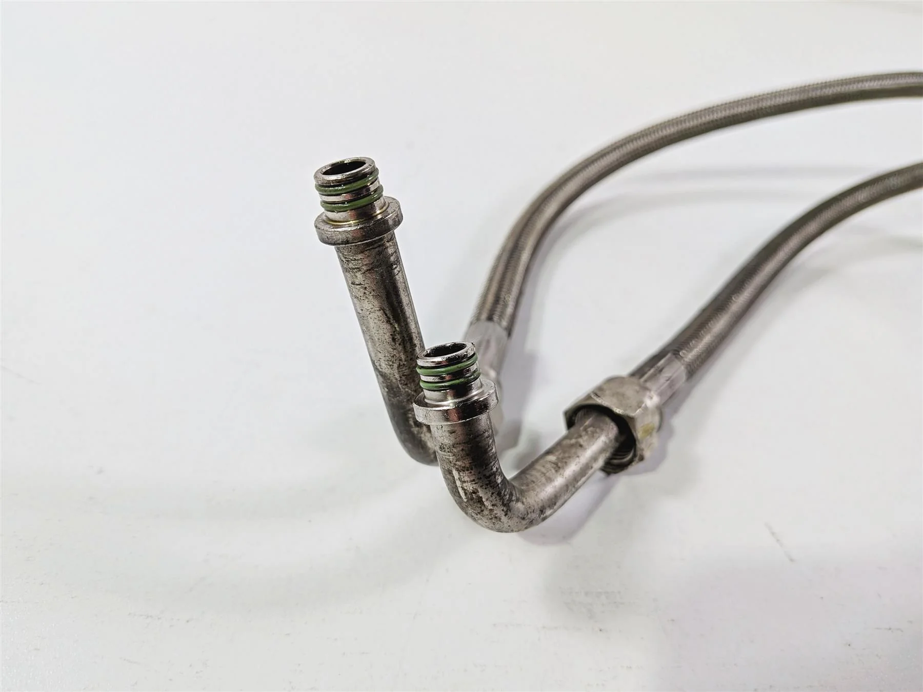 2015 Ducati Scrambler Urban Enduro Oil Cooler Radiator & Lines 54841061C - Image 7