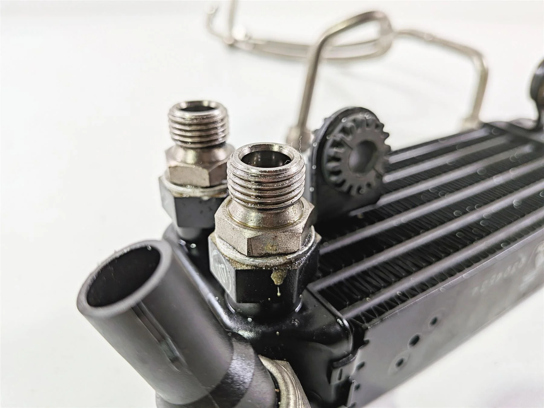 2015 Ducati Scrambler Urban Enduro Oil Cooler Radiator & Lines 54841061C - Image 9