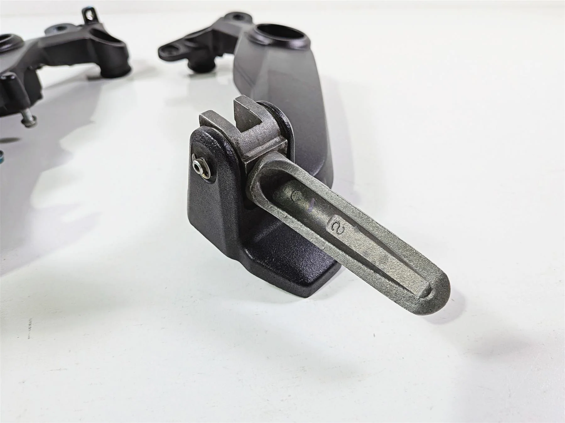 2015 Ducati Scrambler Urban Enduro Rear Footpeg & Mount Plate Set 82412831AA - Image 8