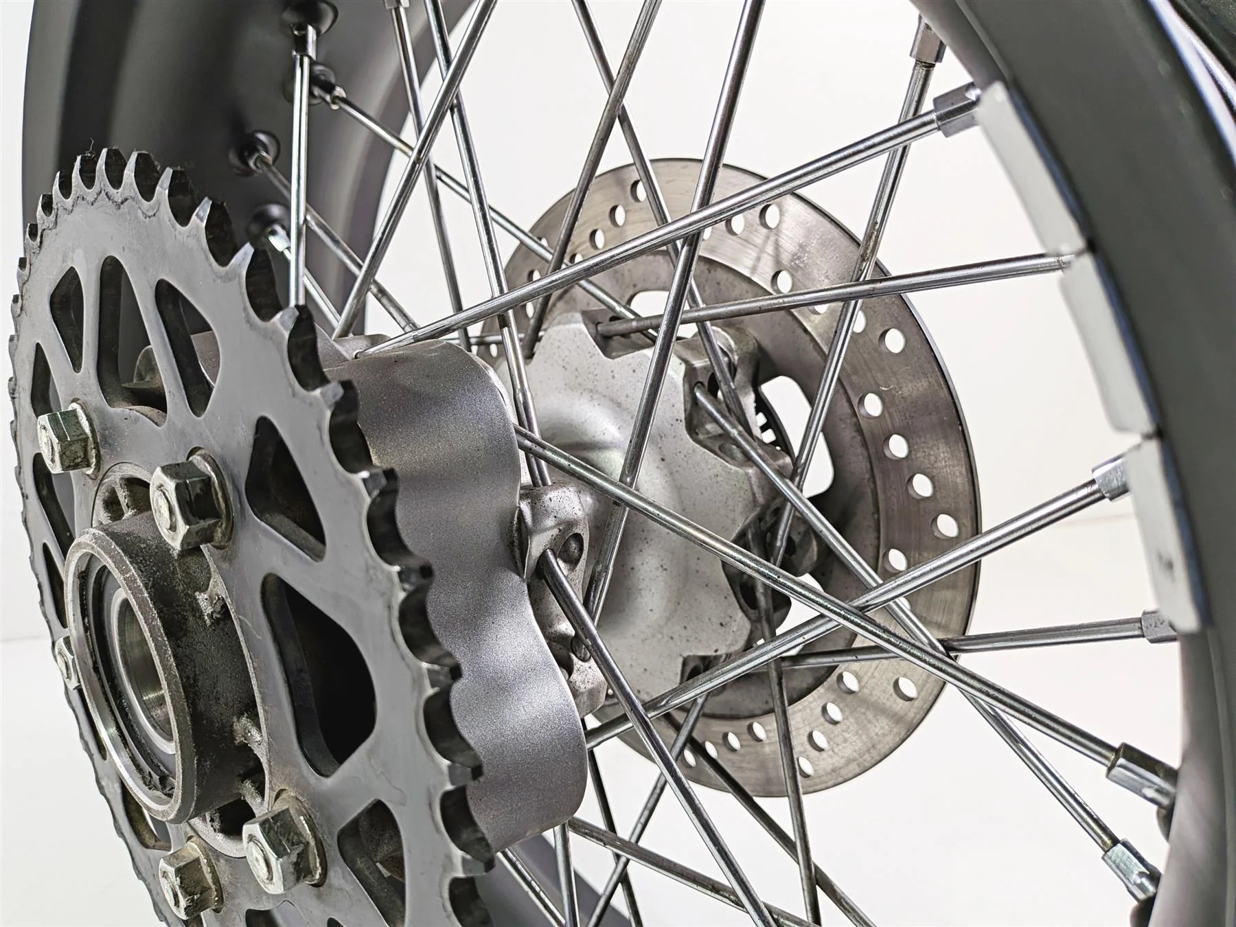 2015 Ducati Scrambler Urban Enduro Straight 17x5.5 Rear Wheel Spoke 50222241AA - Image 9