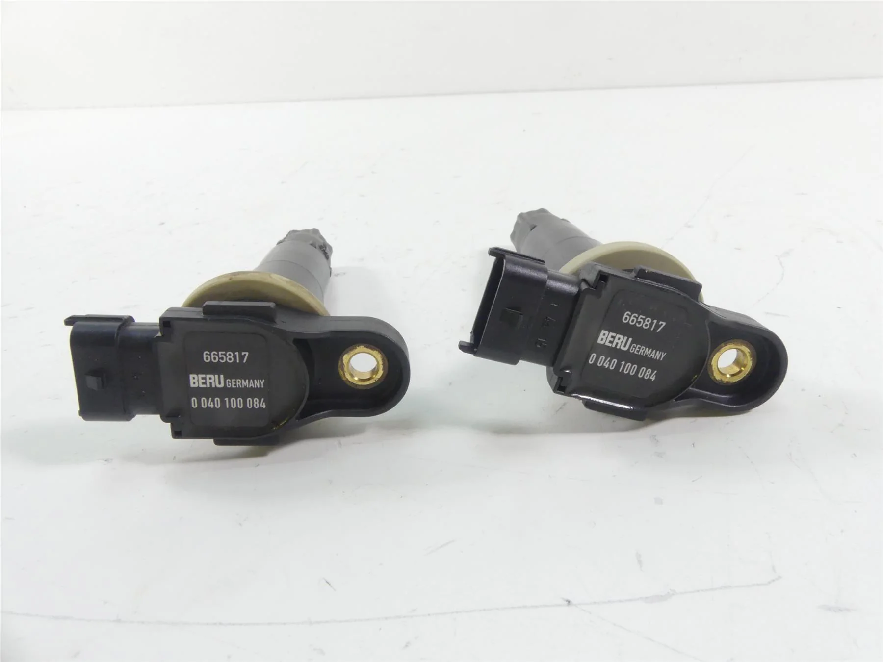 2015 Eric Buell Racing 1190SX Beru Ignition Coil Set 665817 0040100084 - Image 5