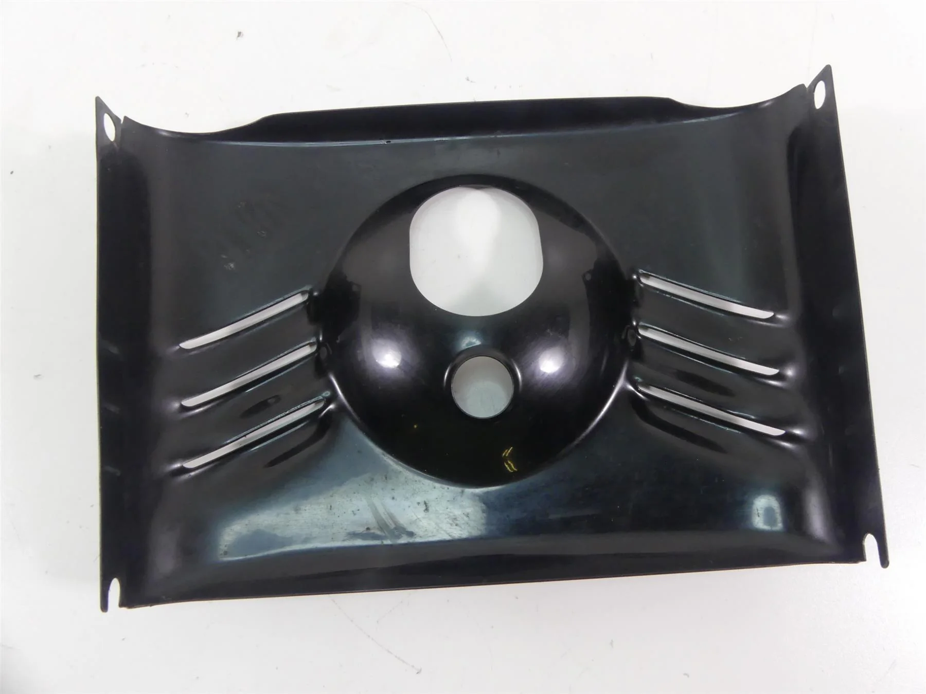 2015 Harley FLS Softail Slim Black Head Lamp Fork Cover Cowl Set 45900032 - Image 2