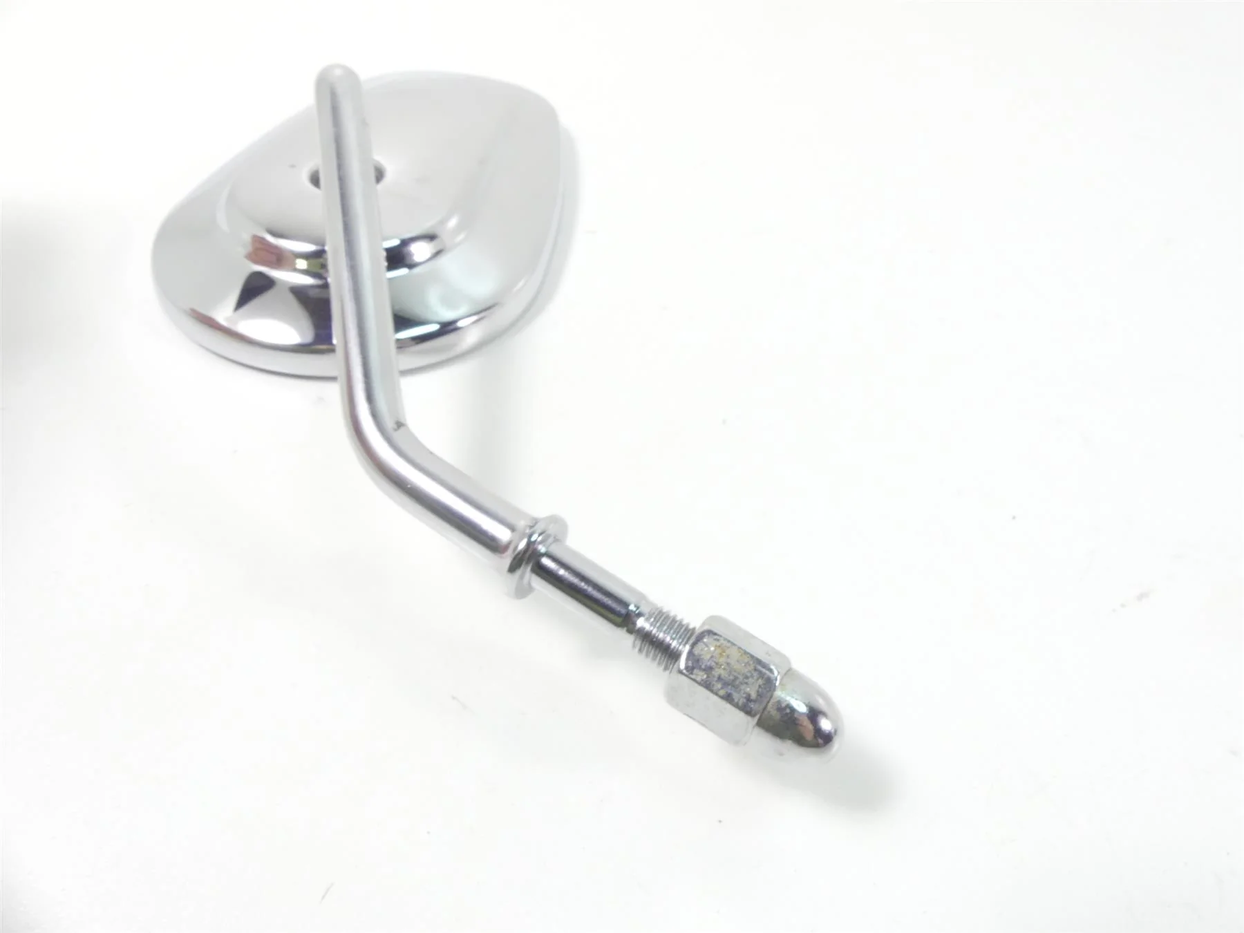 2015 Harley FLS Softail Slim Oem Left Chrome Rear View Mirror 91845-03 - Image 6