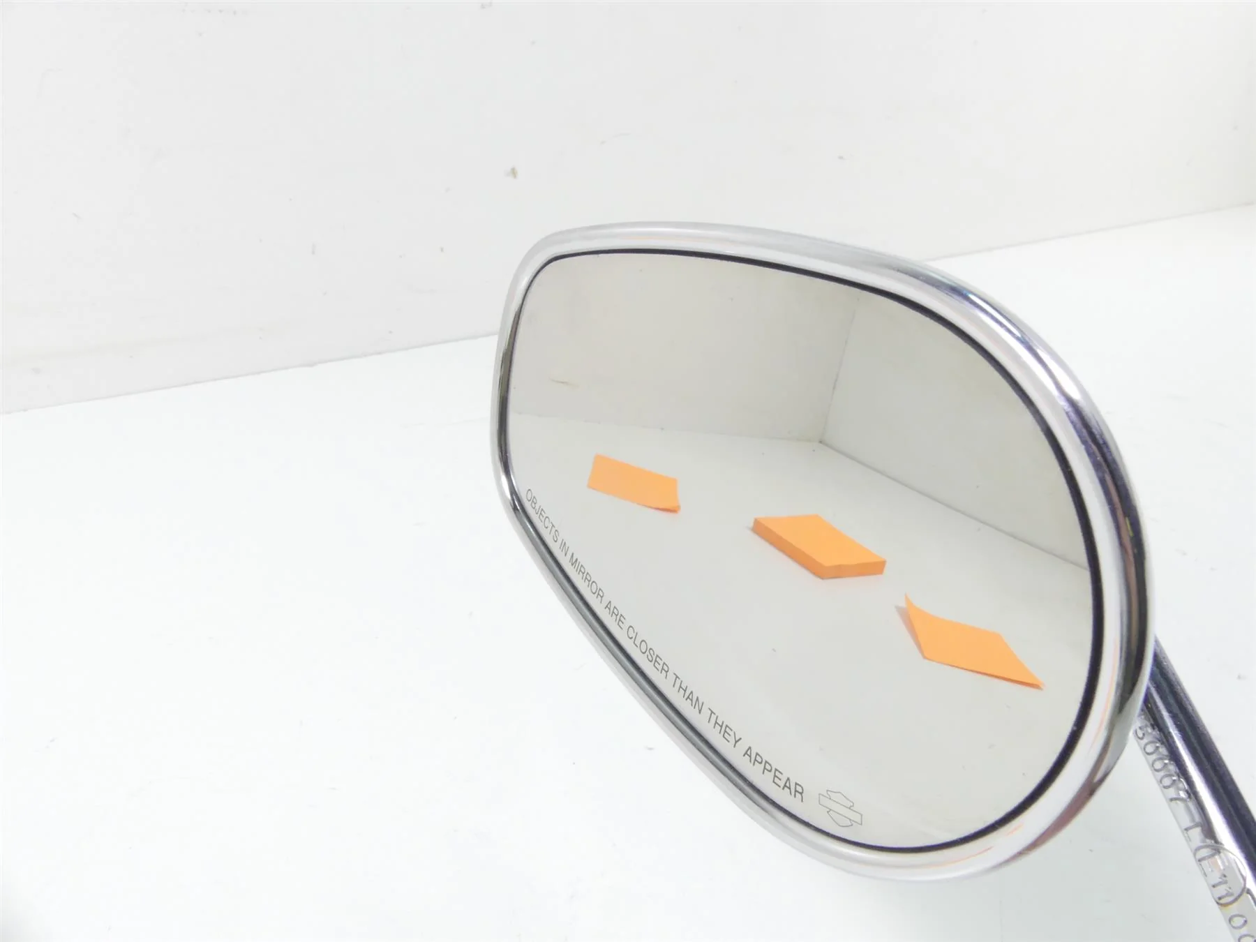2015 Harley FLS Softail Slim Oem Left Chrome Rear View Mirror 91845-03 - Image 8