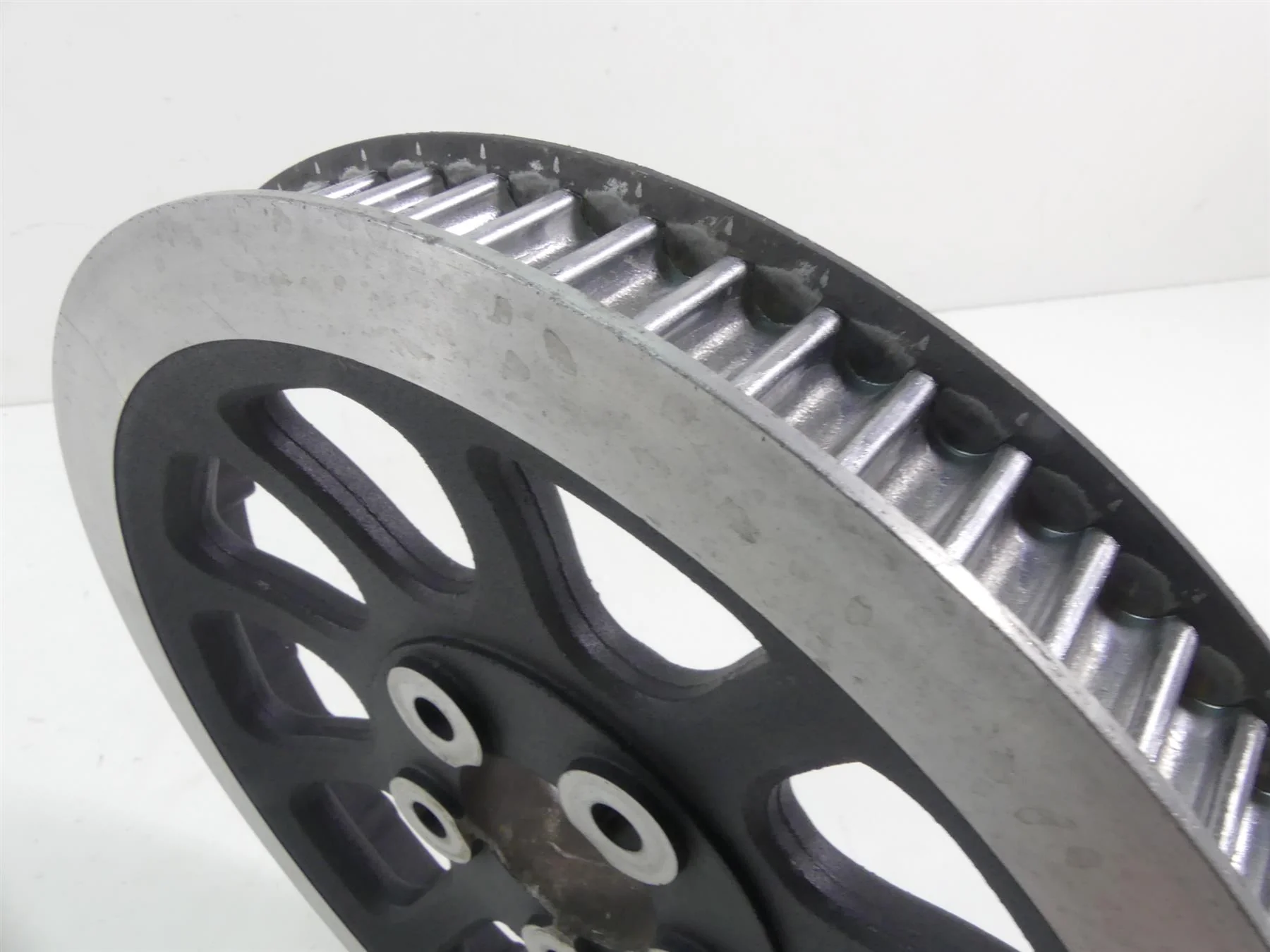 2015 Harley FLS Softail Slim Rear Drive Belt Pulley  Sprocket 66T 24mm 37778-07 - Image 5