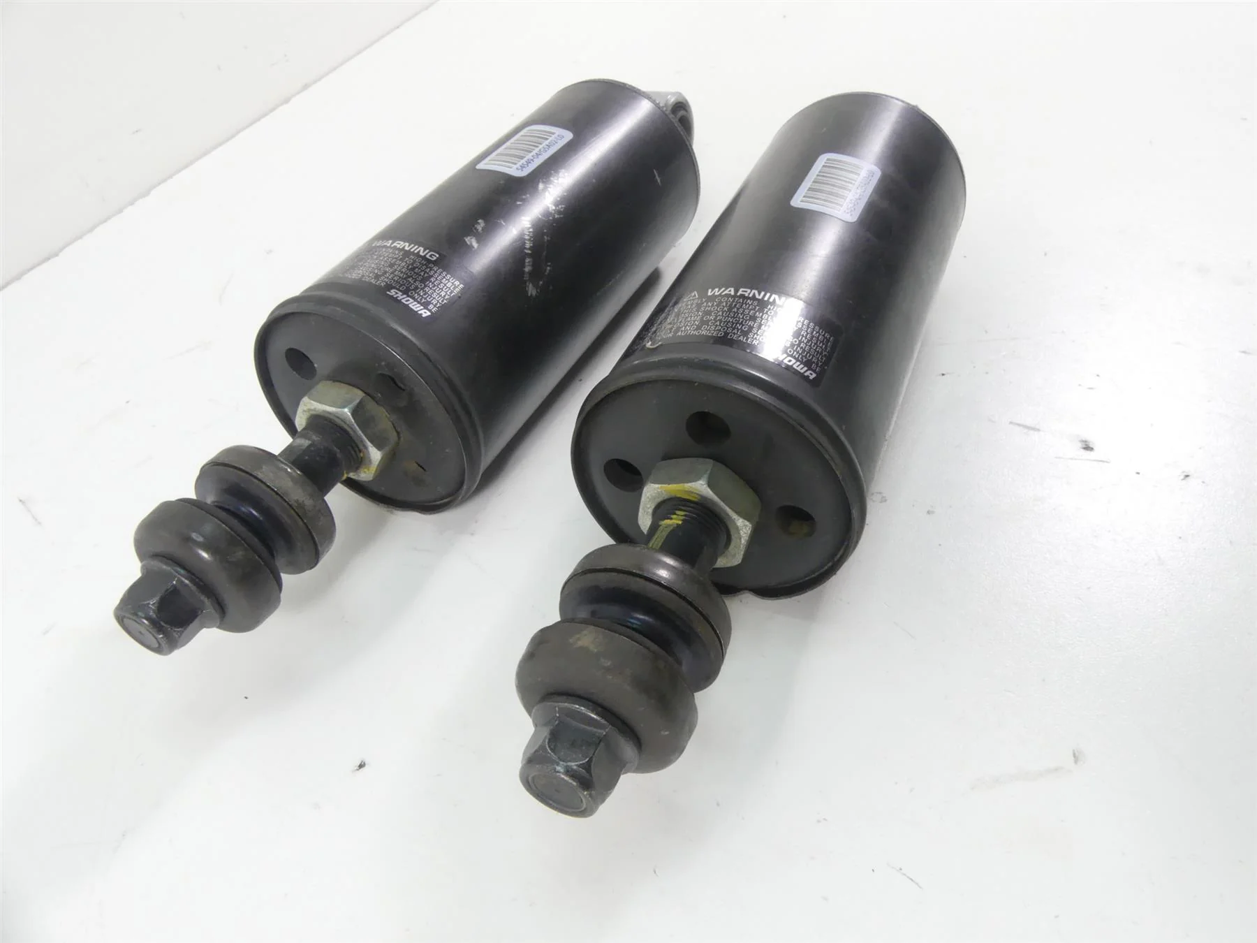 2015 Harley FLS Softail Slim Rear Showa Damper Shock Set 54549-04 - Image 3
