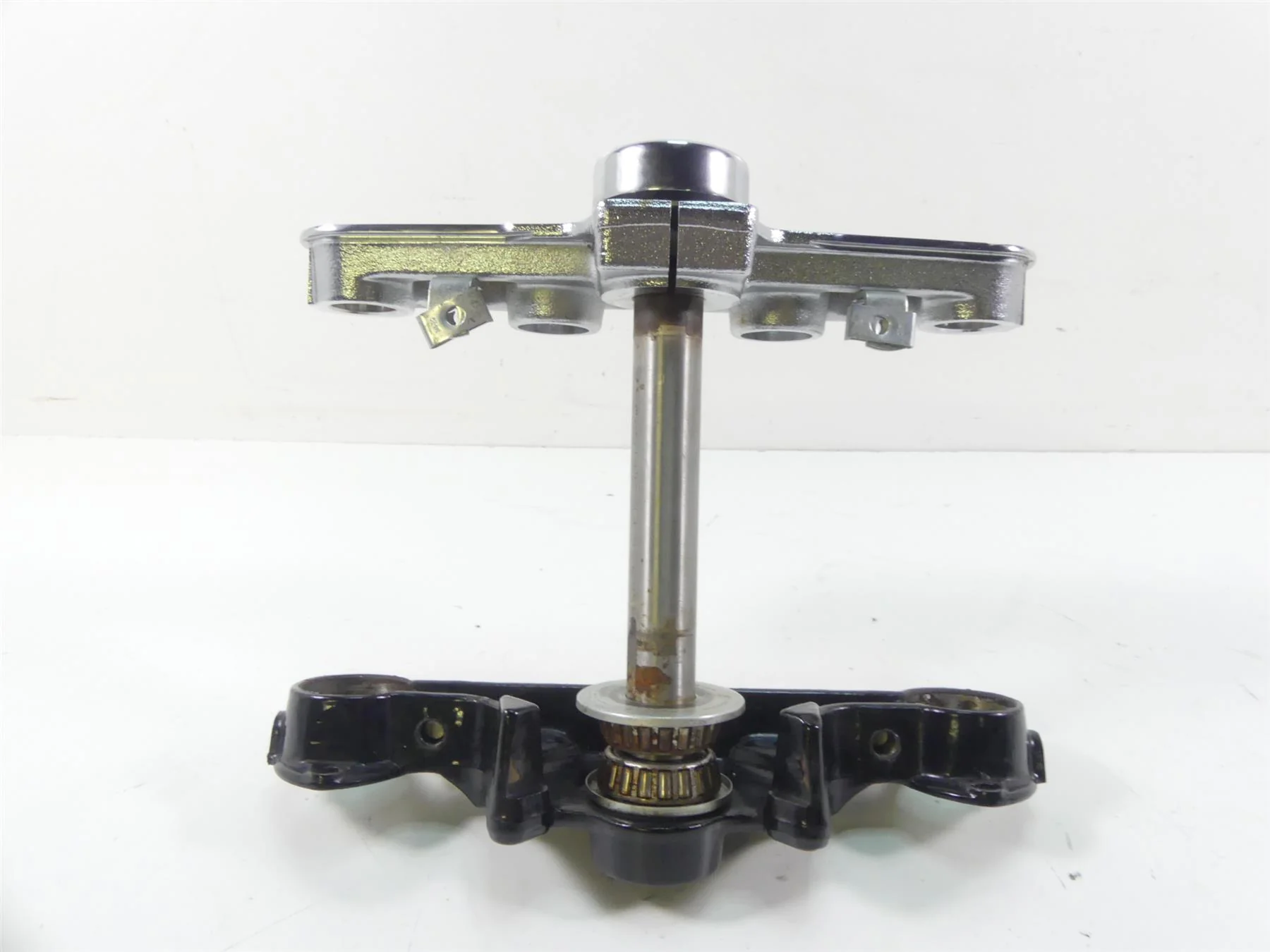 2015 Harley FLS Softail Slim Upper & Lower Triple Tree Set 45605-00 45456-86 - Image 5