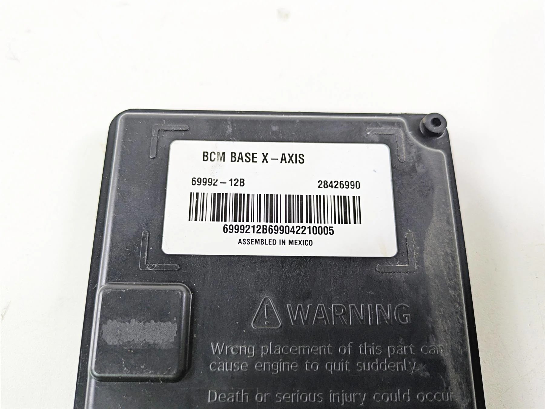 2015 Harley FXDF Dyna Fat Bob Bcm X-Axis Body Control Module 69992-12B - Image 5