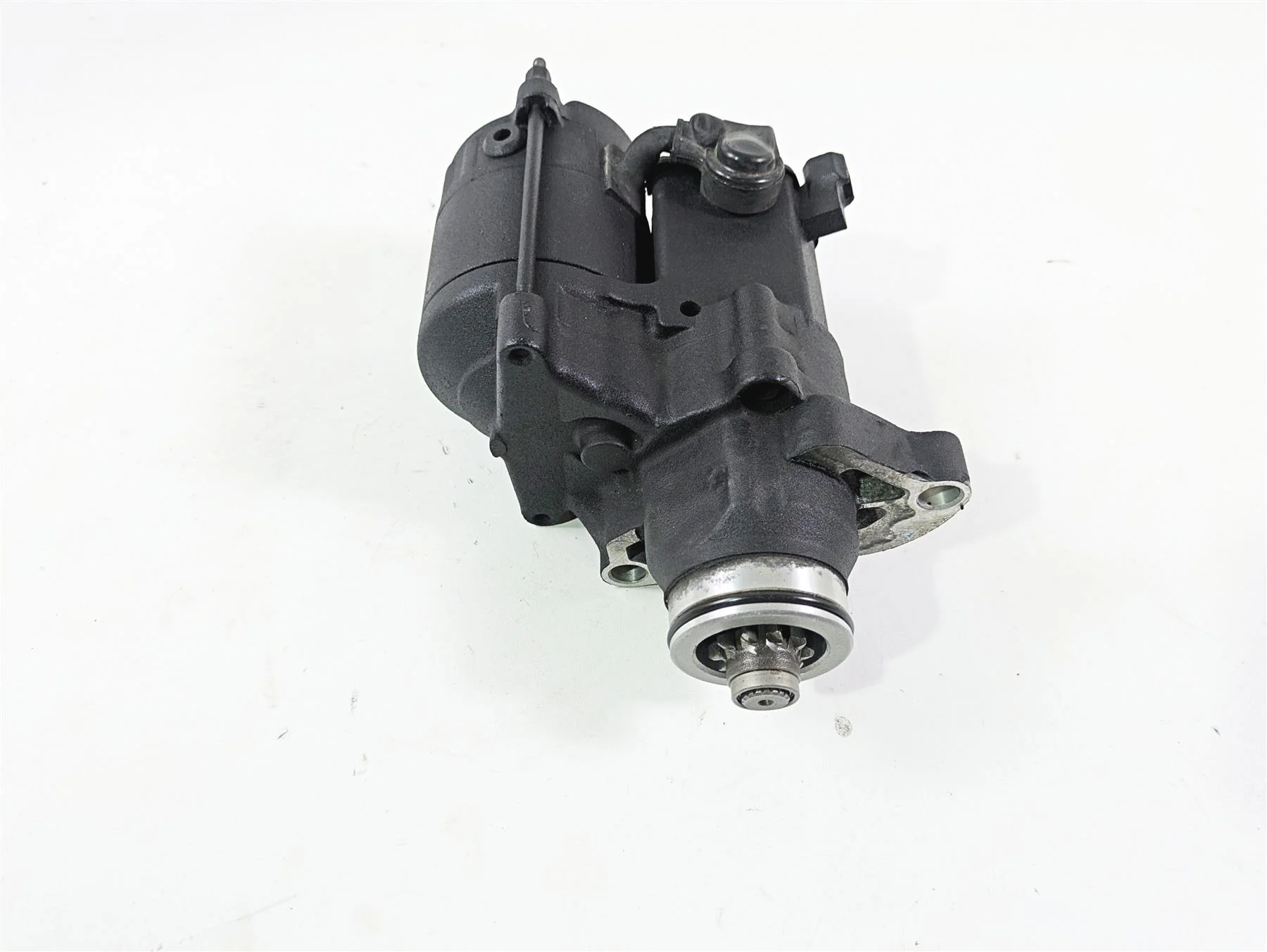 2015 Harley FXDF Dyna Fat Bob Engine Starter Motor 31618-06A - Image 2