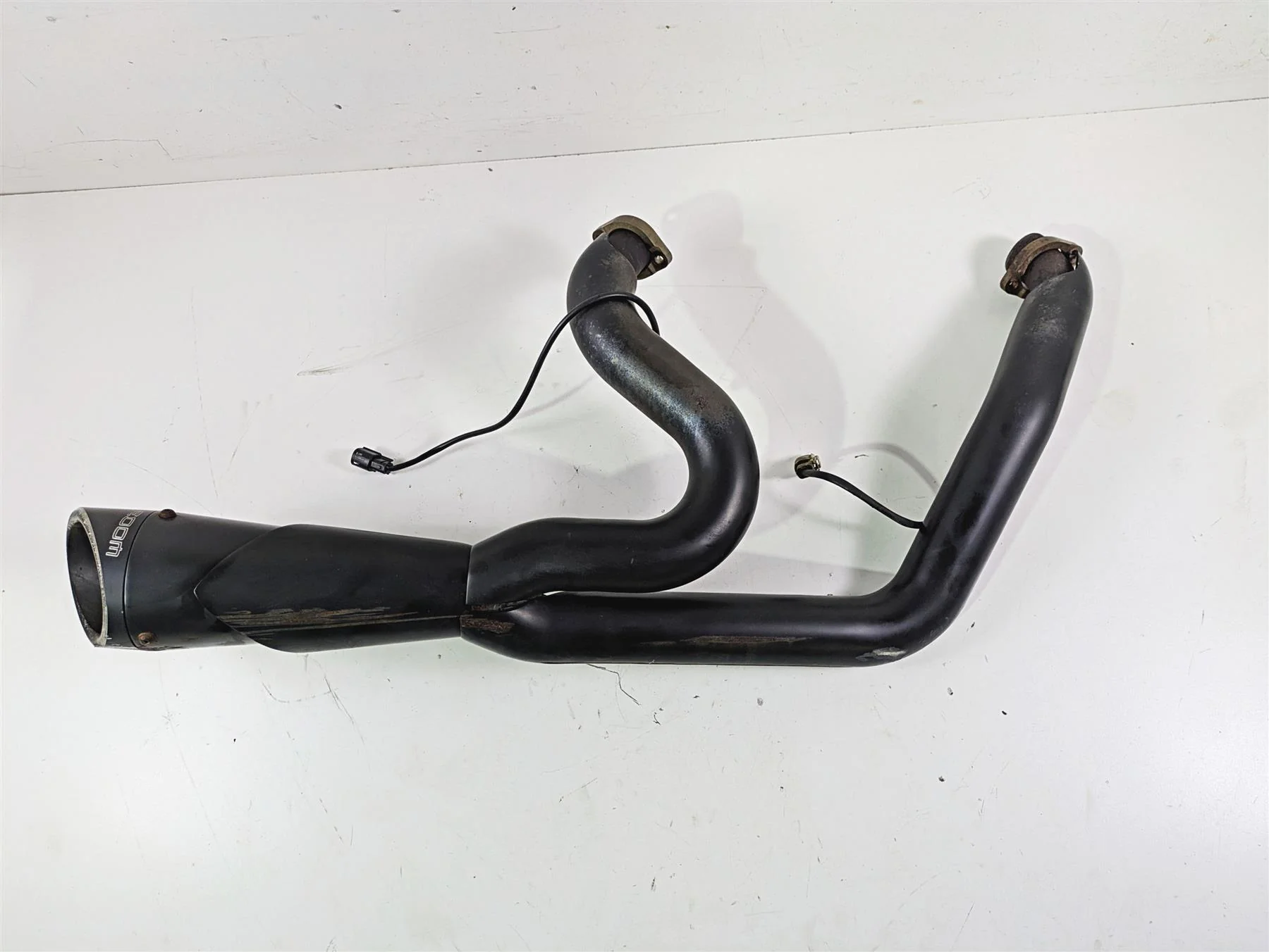 2015 Harley FXDF Dyna Fat Bob Freedom Performance 2-1 Shorty Exhaust Set HD01094 - Image 5