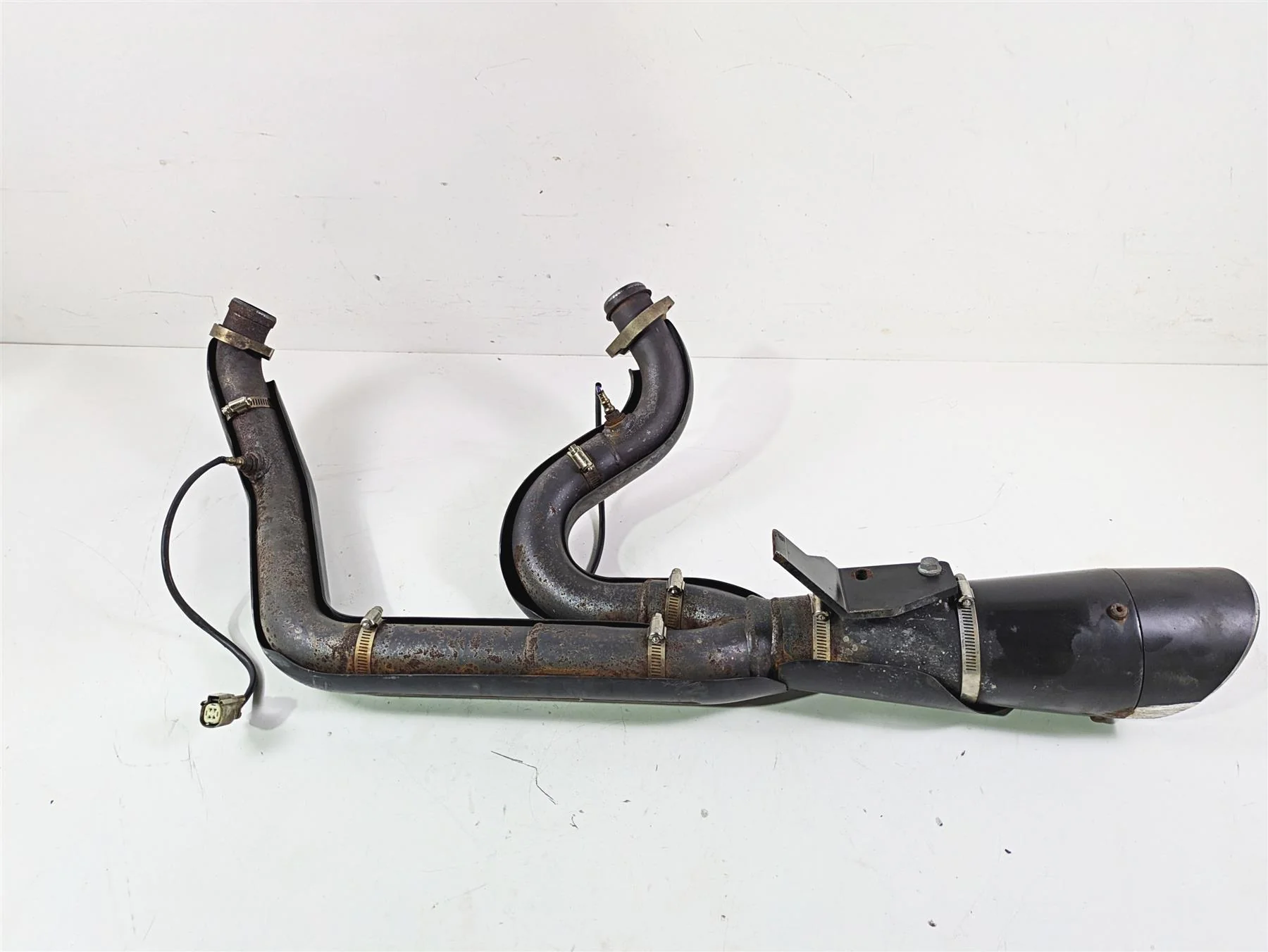 2015 Harley FXDF Dyna Fat Bob Freedom Performance 2-1 Shorty Exhaust Set HD01094 - Image 9