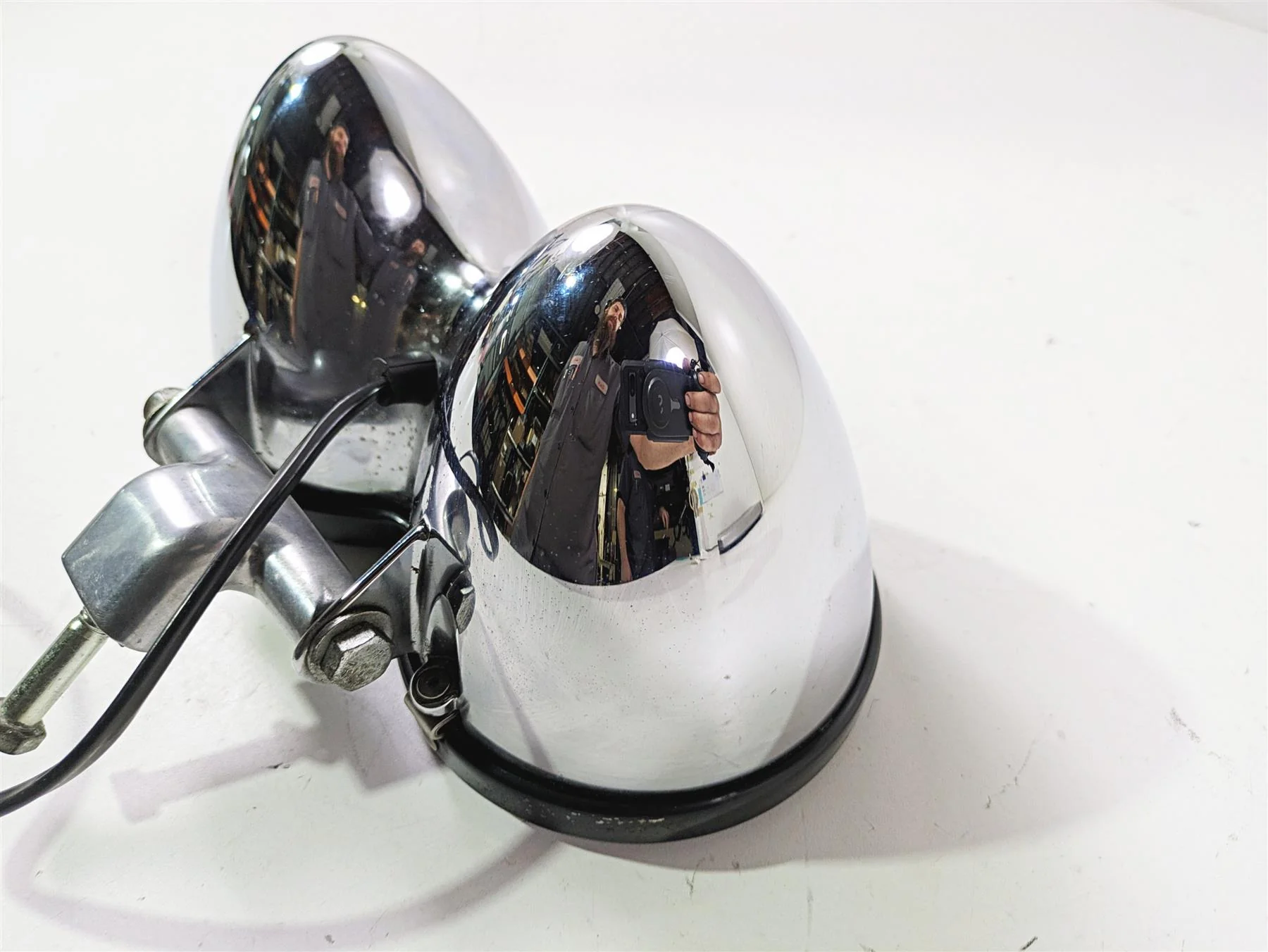 2015 Harley FXDF Dyna Fat Bob Headlight Head Light Lamp 67700167 - Image 9