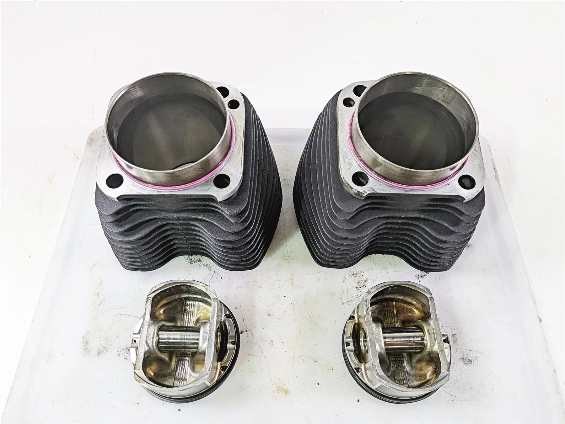2015 Harley FXDF Dyna Fat Bob Jug Cylinder Piston Set 103 16800003A - Image 10
