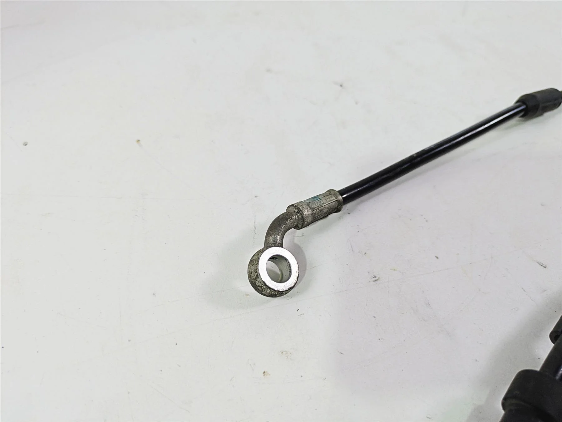 2015 Harley FXDF Dyna Fat Bob Rear Abs Brake Line Set 46872-12B 46871-12A - Image 7