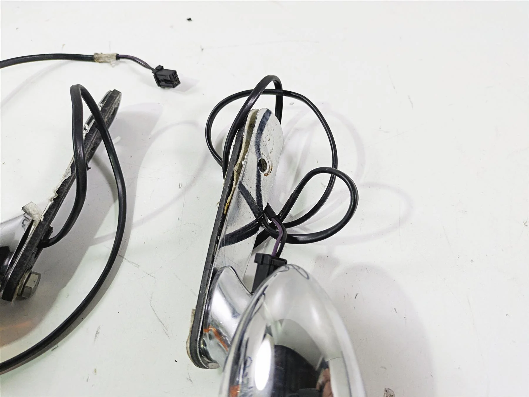 2015 Harley FXDF Dyna Fat Bob Rear Blinker Turn Signal Set Chrome 68821-00 - Image 8