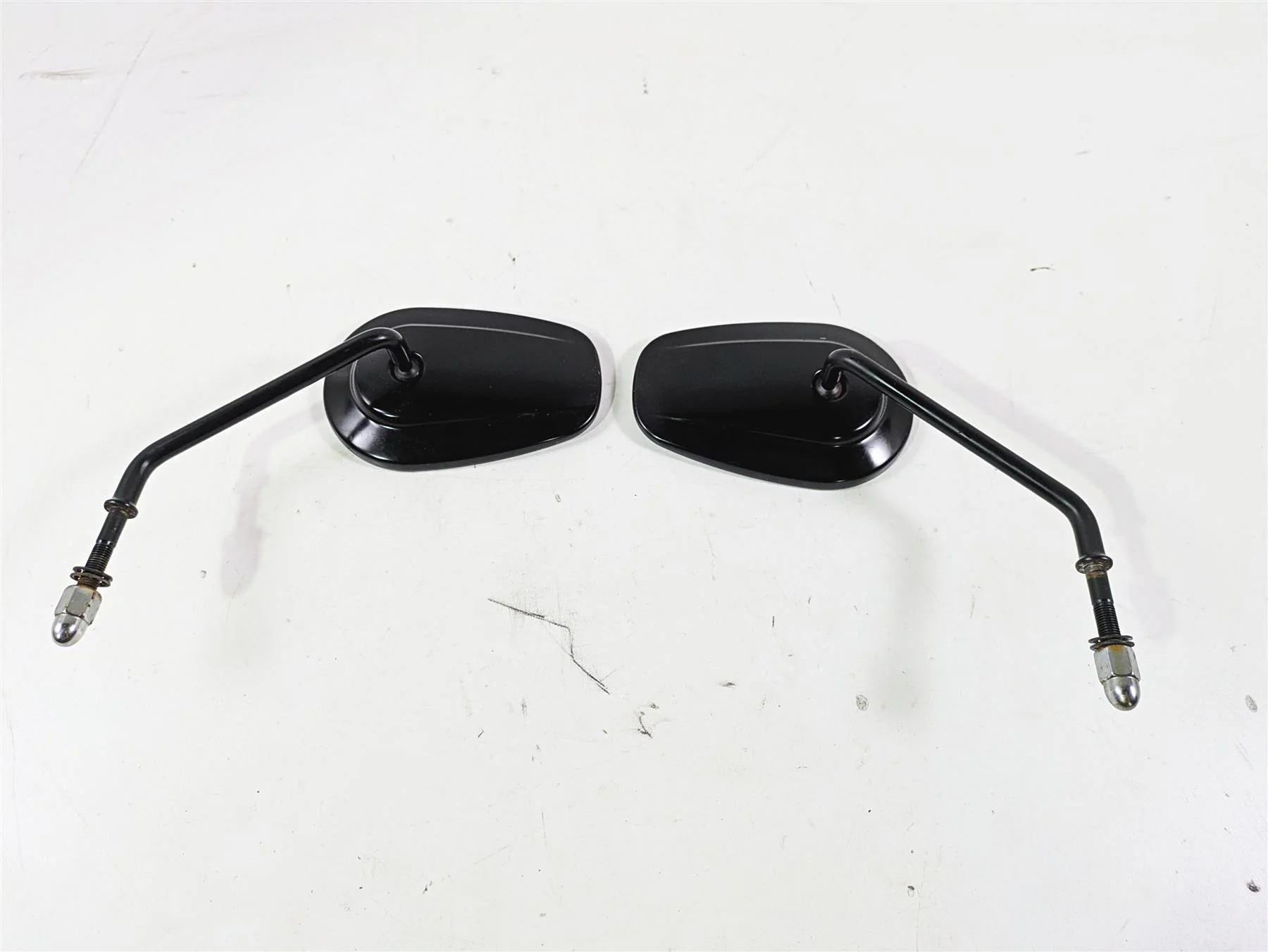 2015 Harley FXDF Dyna Fat Bob Rear View Mirror Set 91909-03B 91910-03B - Image 8
