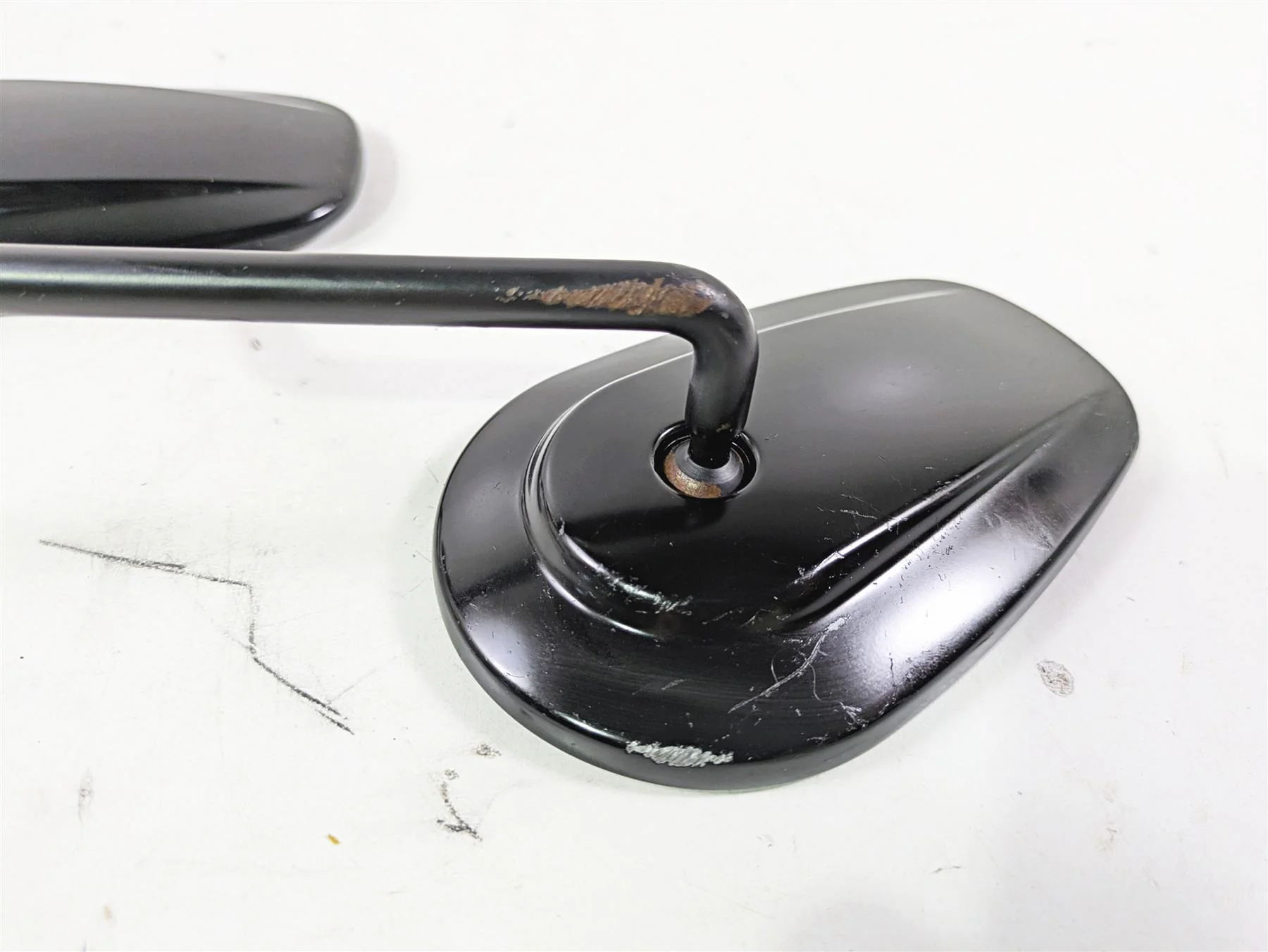 2015 Harley FXDF Dyna Fat Bob Rear View Mirror Set 91909-03B 91910-03B - Image 9