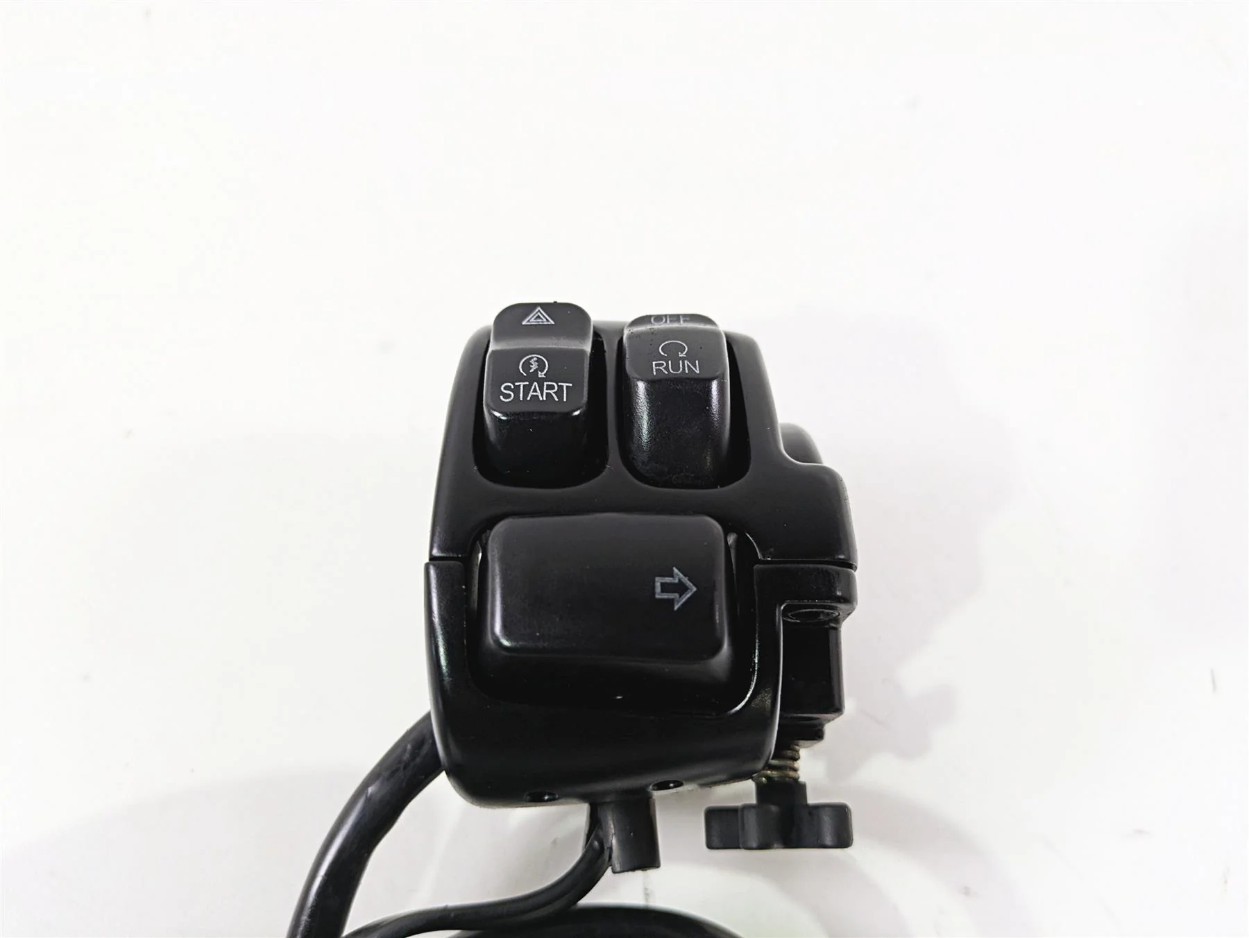 2015 Harley FXDF Dyna Fat Bob Right Hand Control Switch Start Blinker 72944-12 - Image 6