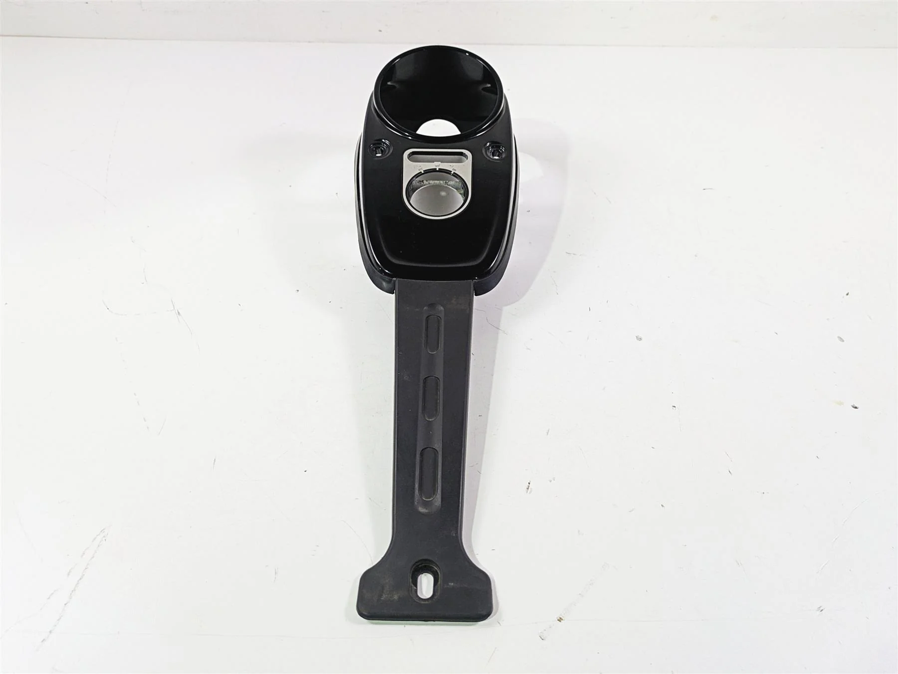 2015 Harley FXDF Dyna Fat Bob Tank Dash Cover Console - Black 70900347 - Image 2