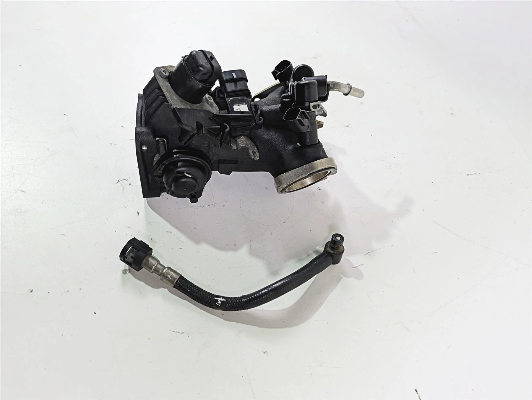 2015 Harley FXDF Dyna Fat Bob Throttle Body Fuel Injection 27618-06A 27708-10A - Image 3