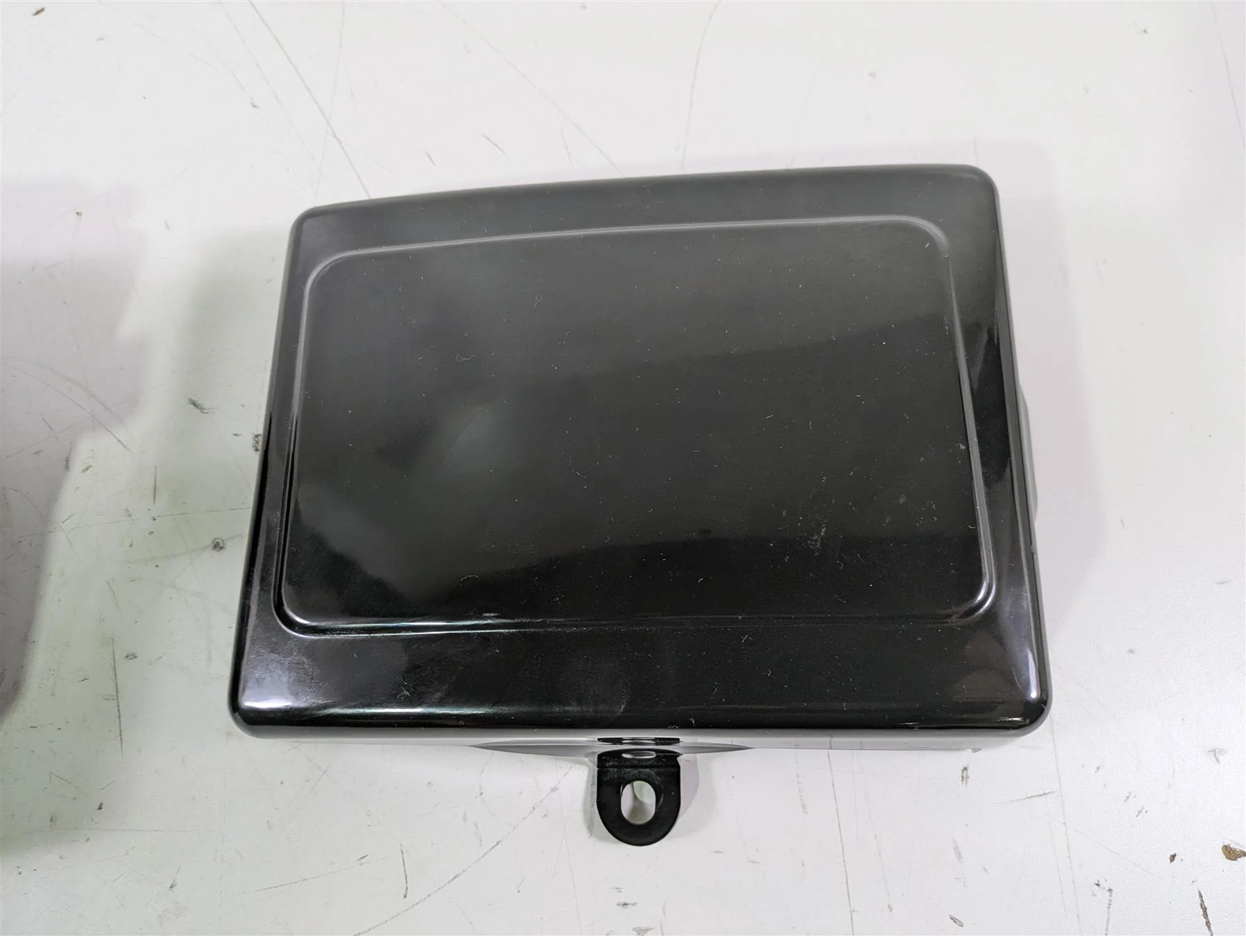 2015 Harley FXDL Dyna Low Rider Battery Tray & Black Cover 70379-06B - Image 8