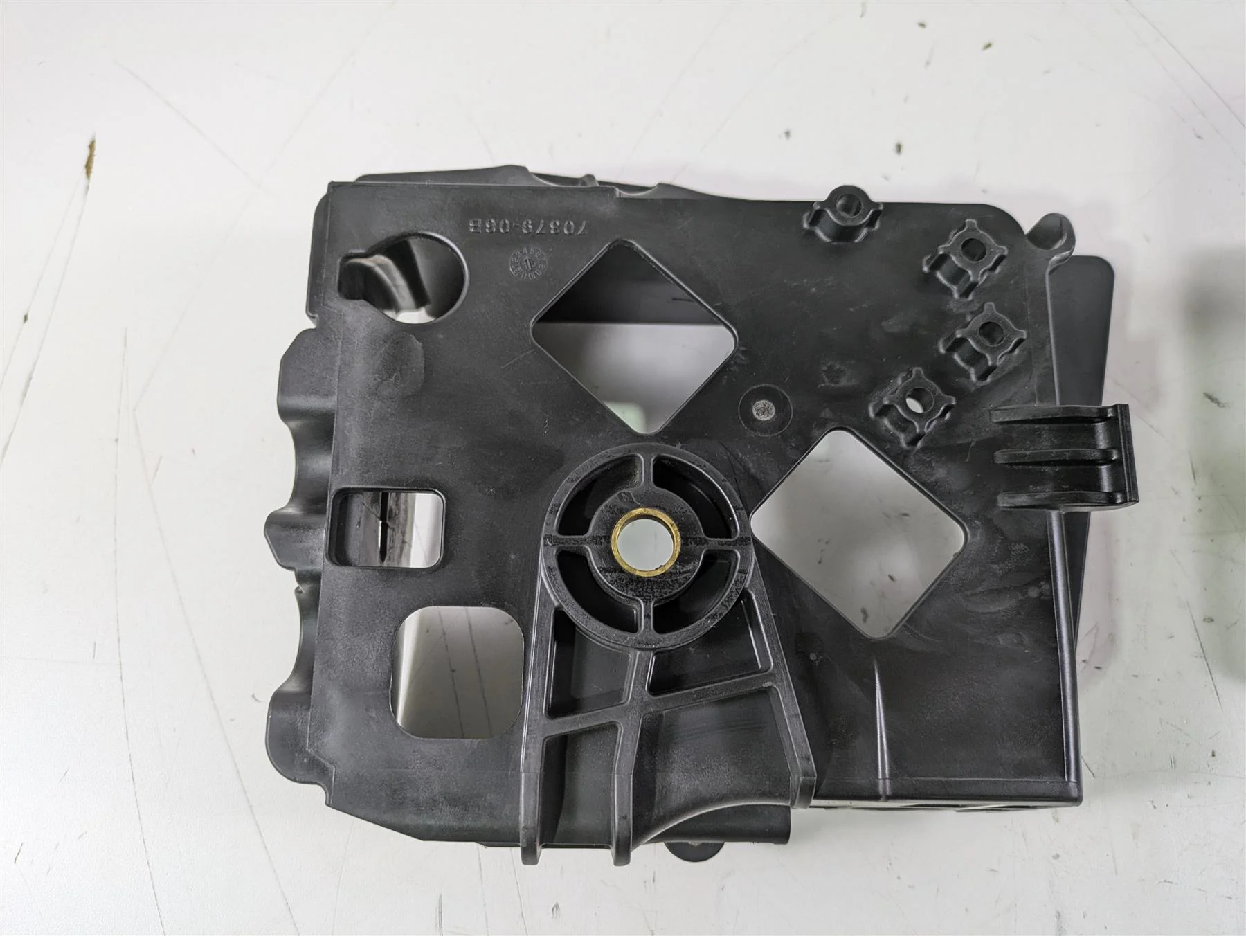 2015 Harley FXDL Dyna Low Rider Battery Tray & Black Cover 70379-06B - Image 9