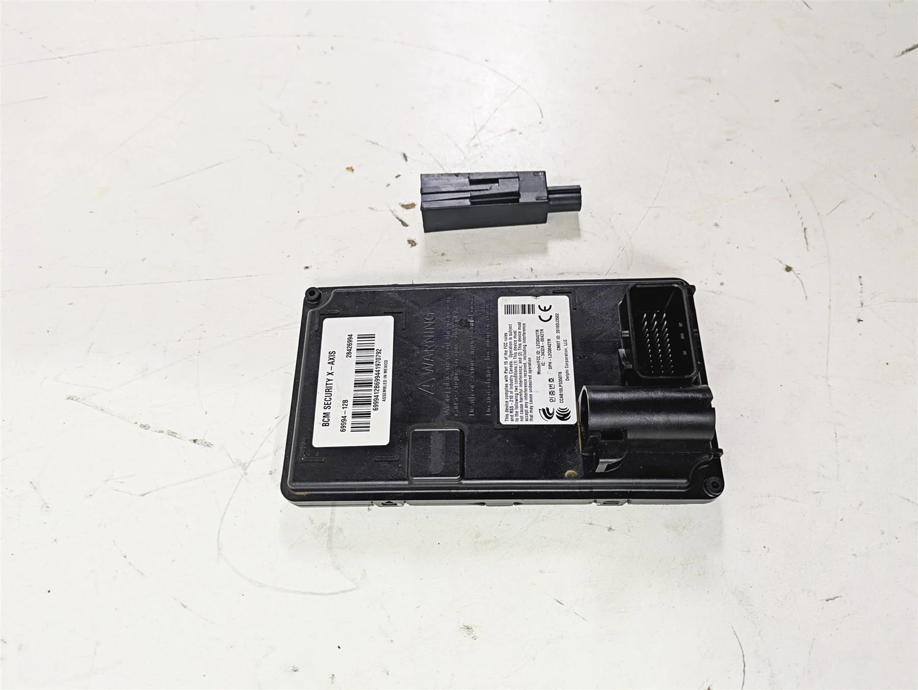 2015 Harley FXDL Dyna Low Rider Bcm Body Control Module X-Axis 69994-12B - Image 2