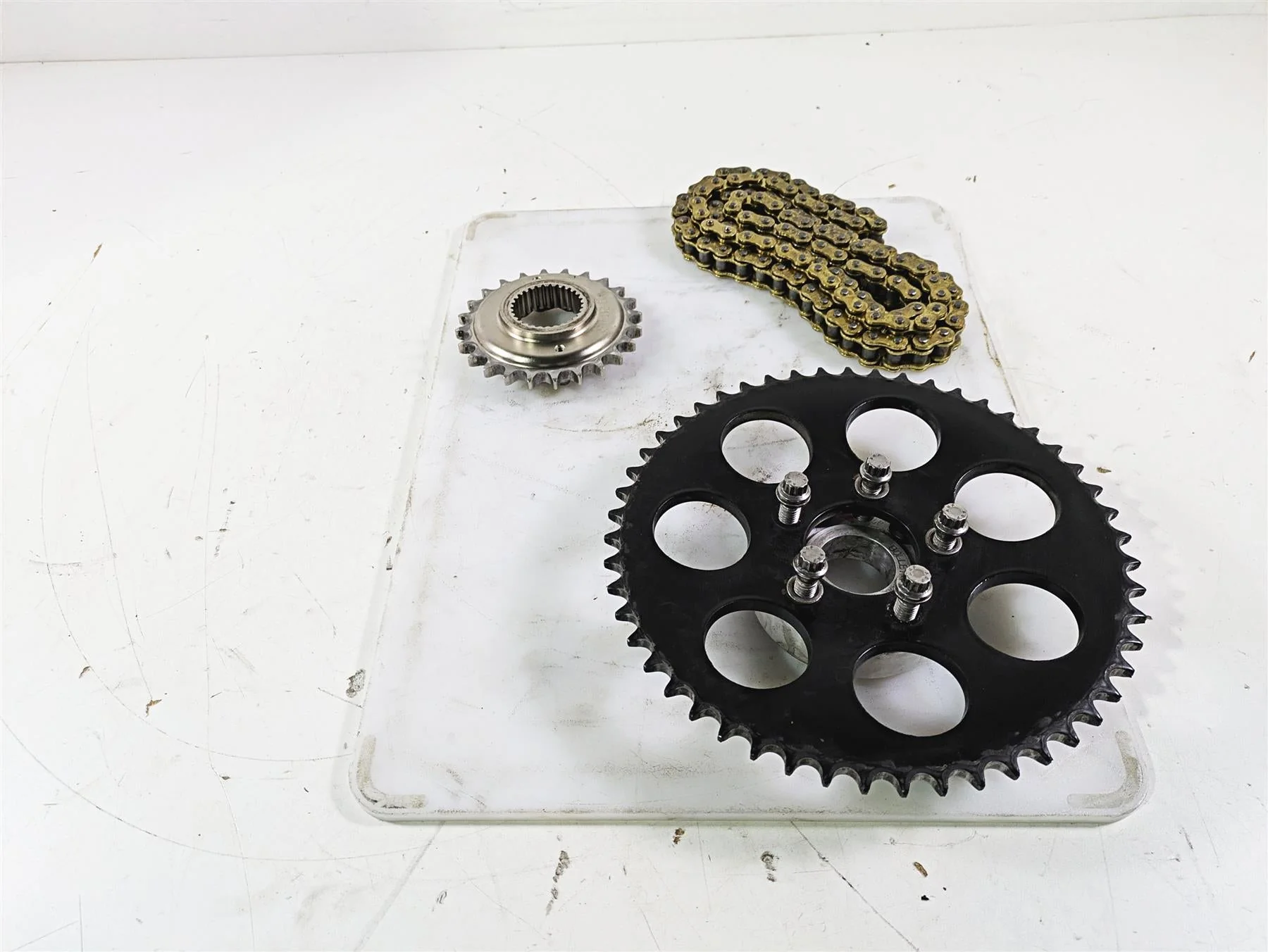 2015 Harley FXDL Dyna Low Rider Bulletproof Chain Sprocket Kit 24T 51T PBT 303 - Image 4