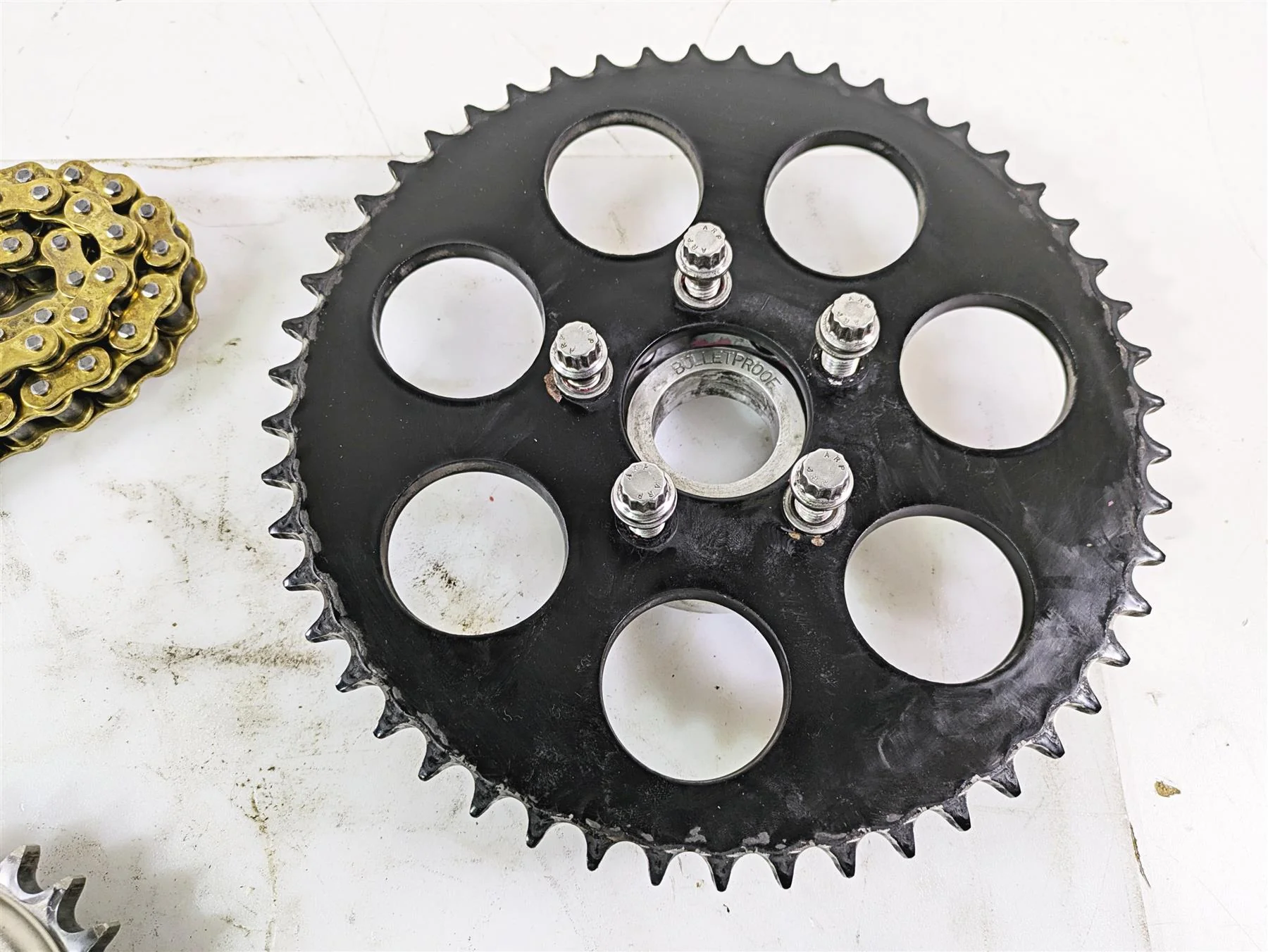2015 Harley FXDL Dyna Low Rider Bulletproof Chain Sprocket Kit 24T 51T PBT 303 - Image 7
