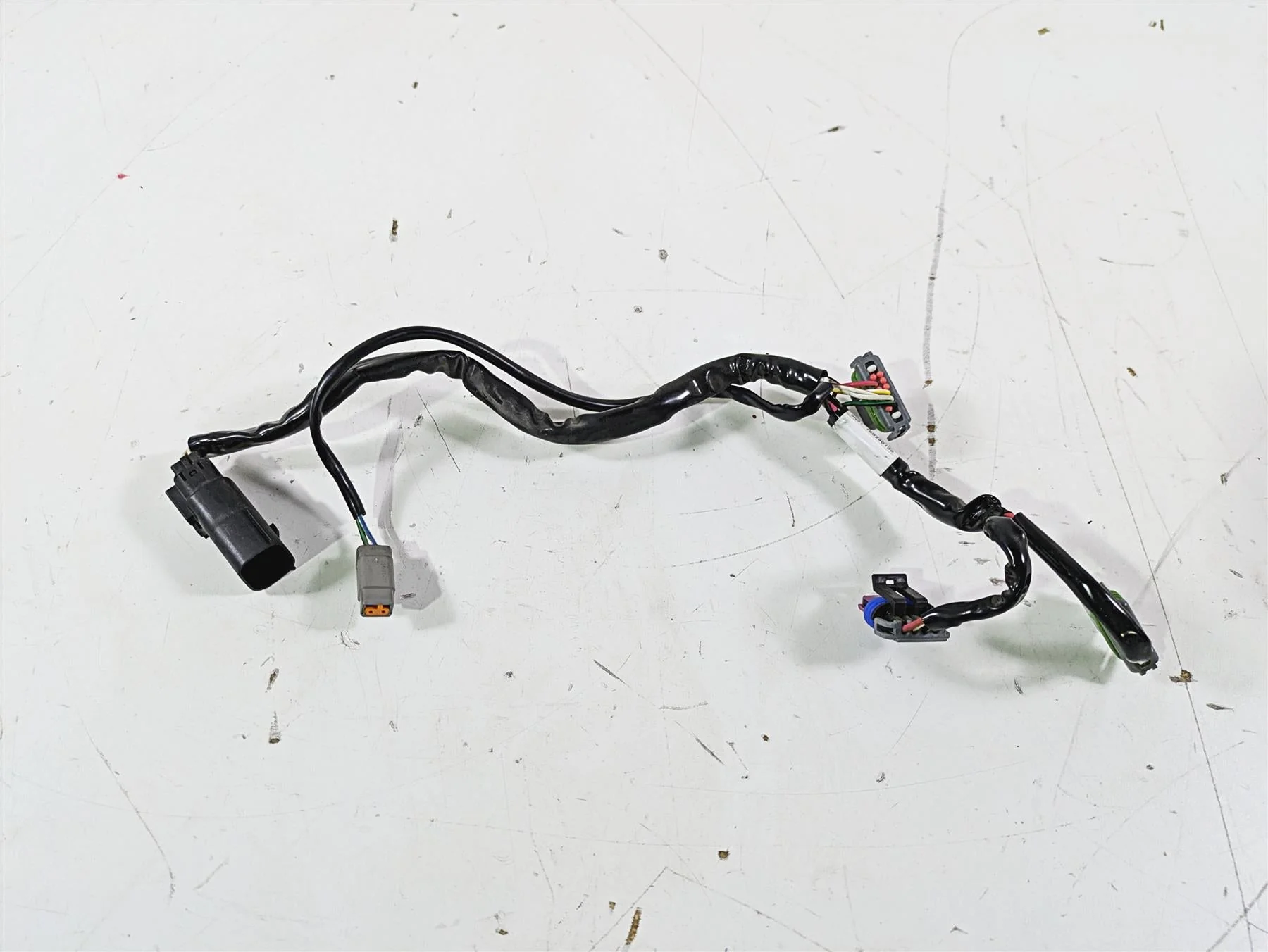 2015 Harley FXDL Dyna Low Rider Dual Gauges Wiring Harness 69200615 - Image 3