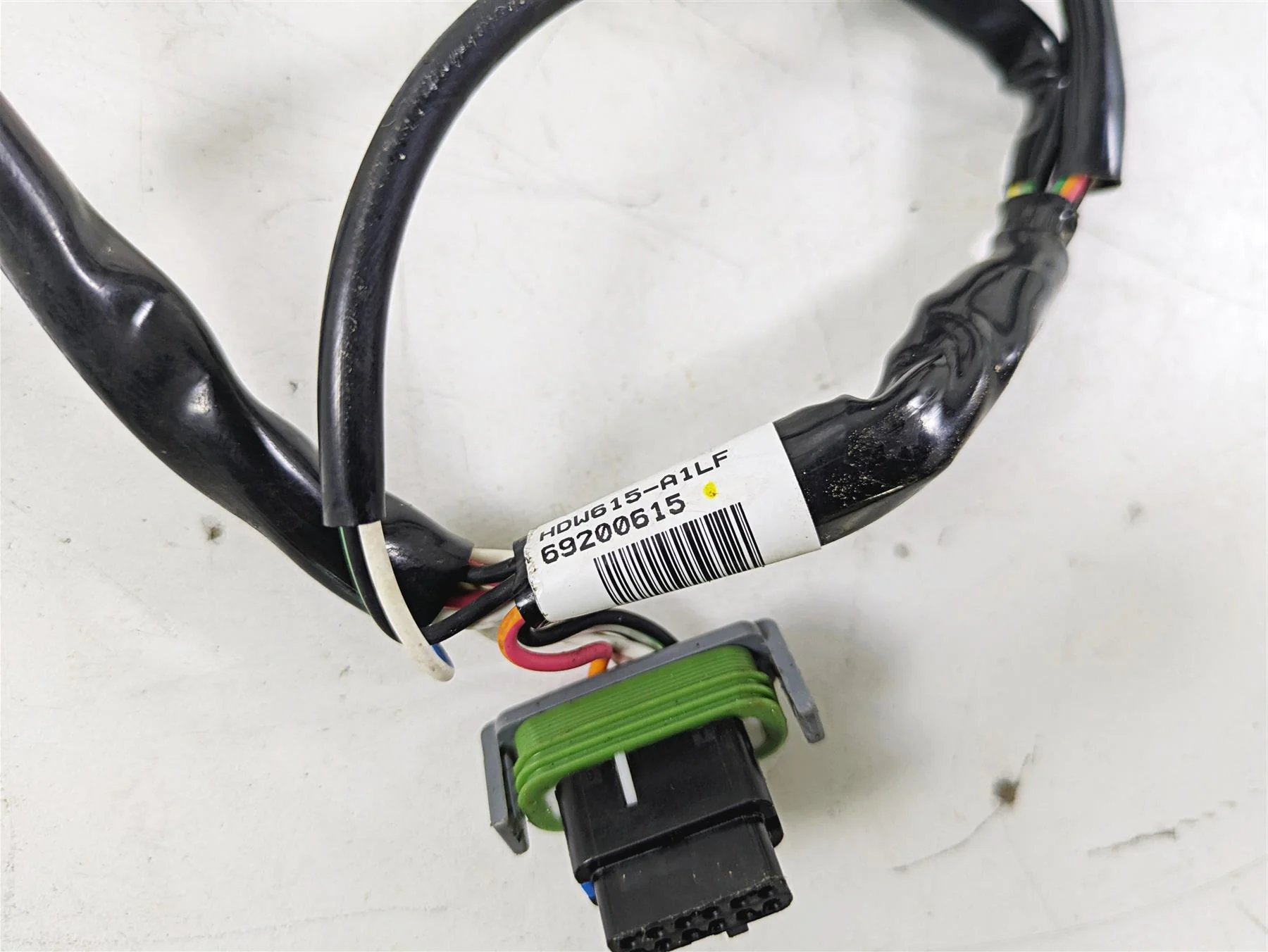 2015 Harley FXDL Dyna Low Rider Dual Gauges Wiring Harness 69200615 - Image 5