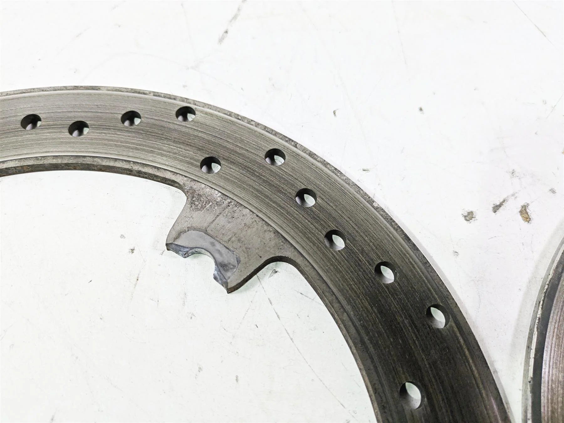 2015 Harley FXDL Dyna Low Rider Front Brake Disc Rotor Set 44553-06A - Image 8