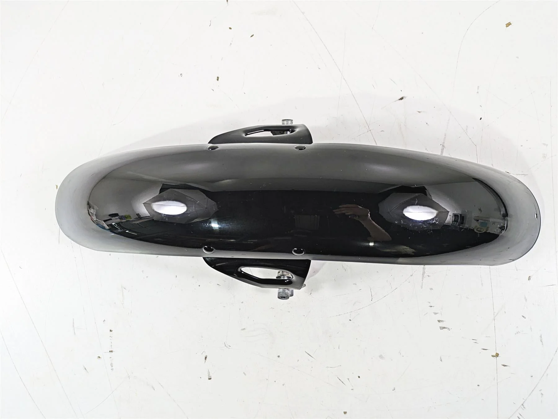 2015 Harley FXDL Dyna Low Rider Front Fender Vivid Black 60139-06B - Image 5