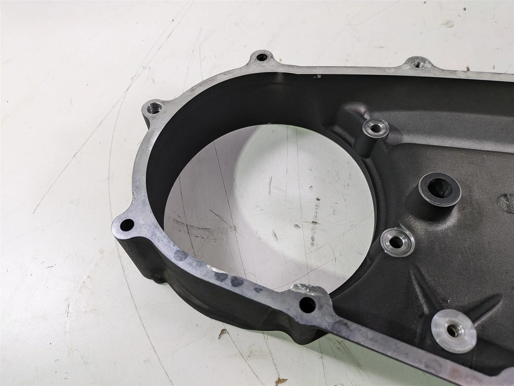 2015 Harley FXDL Dyna Low Rider Inner Primary Drive Clutch Cover -Mid 60661-06C - Image 12