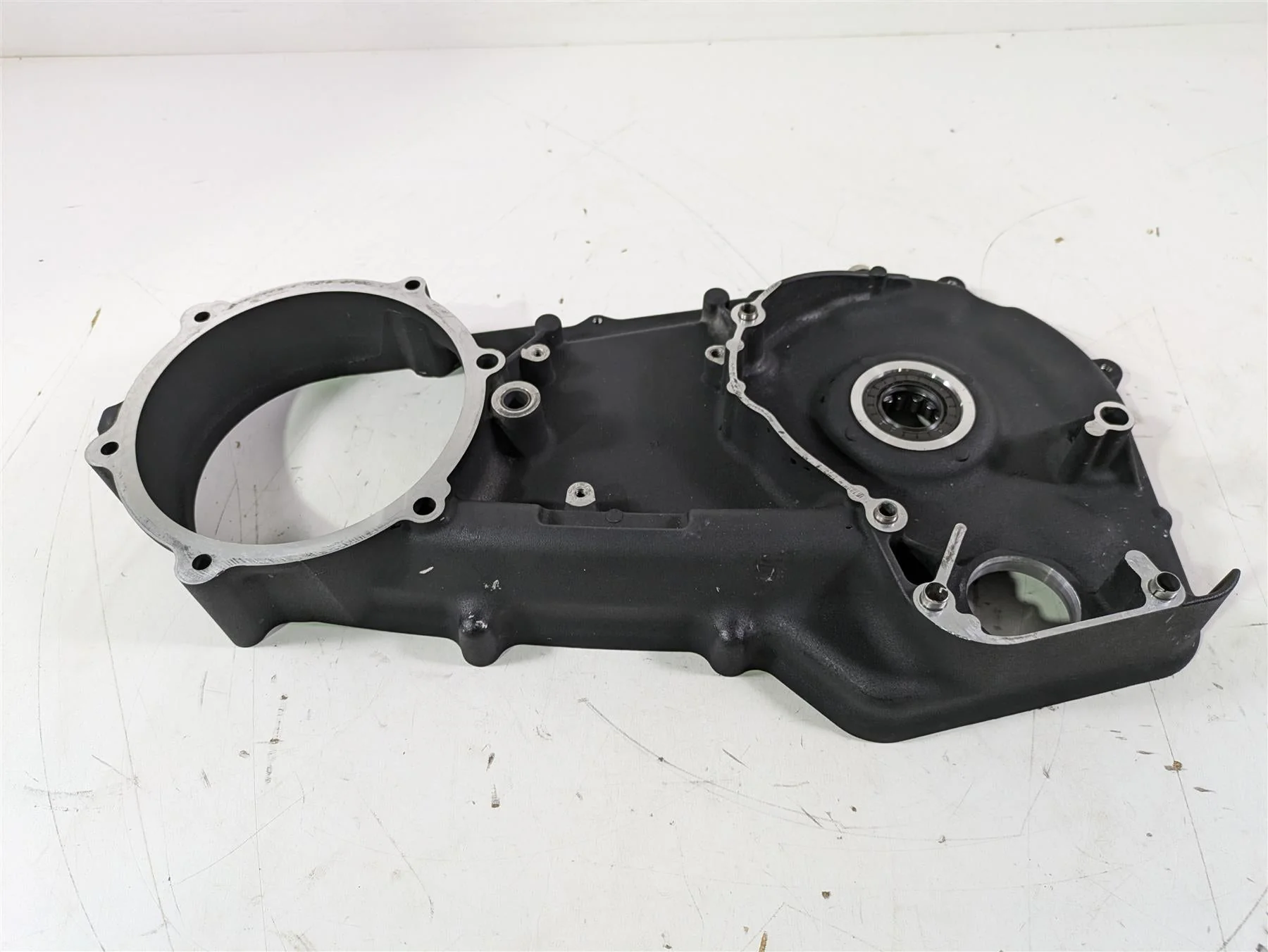 2015 Harley FXDL Dyna Low Rider Inner Primary Drive Clutch Cover -Mid 60661-06C - Image 3