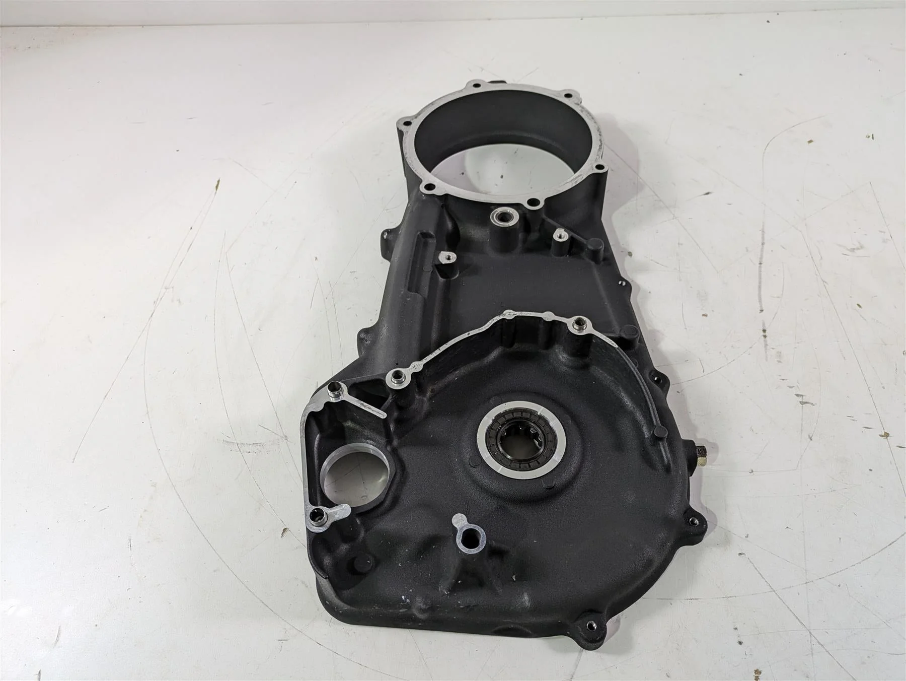 2015 Harley FXDL Dyna Low Rider Inner Primary Drive Clutch Cover -Mid 60661-06C - Image 4