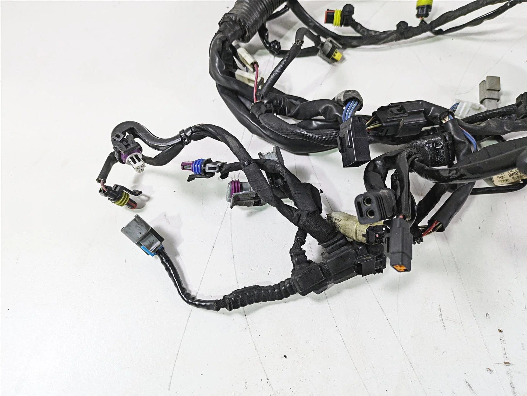 2015 Harley FXDL Dyna Low Rider Main Wiring Harness Loom -No Abs 71072-12A - Image 4